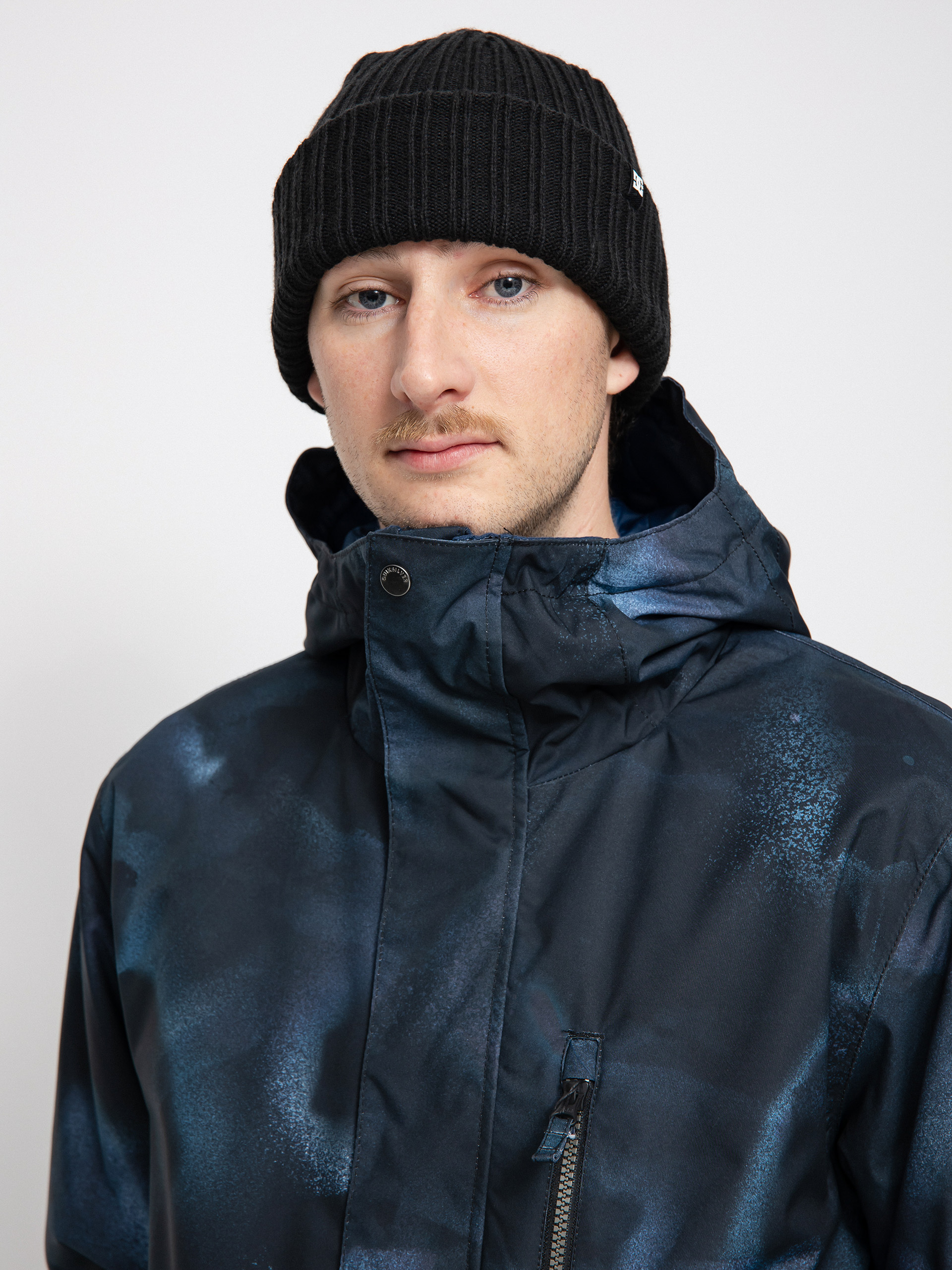 Męska Kurtka snowboardowa Quiksilver Mission Printed (insignia blue fragment)