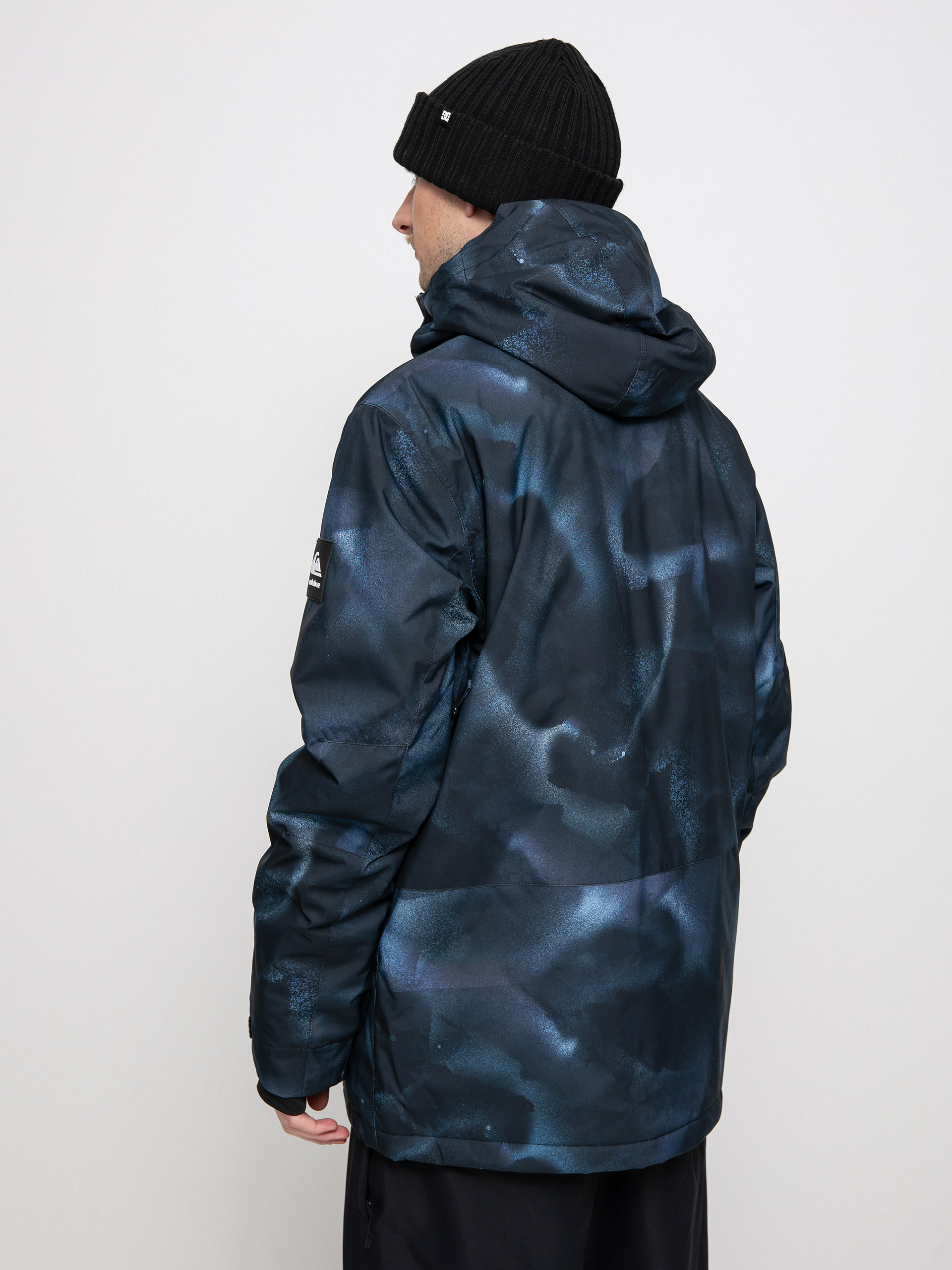 Męska Kurtka snowboardowa Quiksilver Mission Printed (insignia blue fragment)
