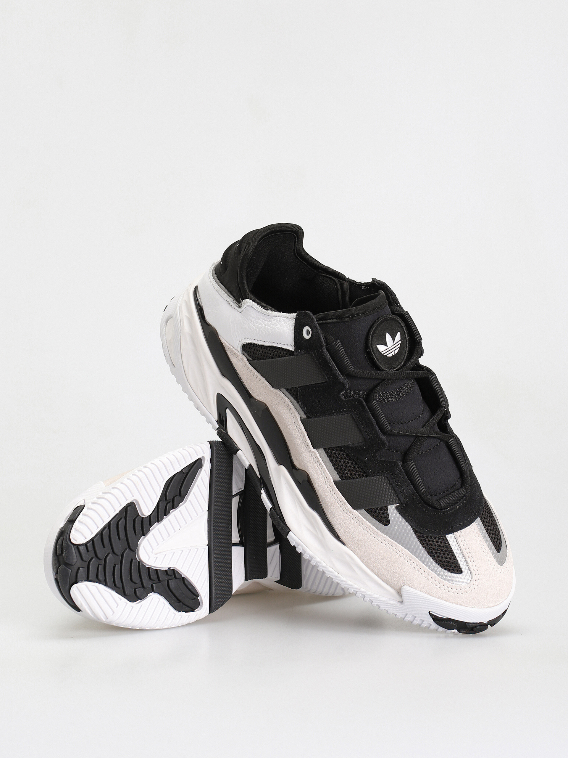 Buty adidas Originals Niteball - czarny (cblack/ftwwht/silvmt)