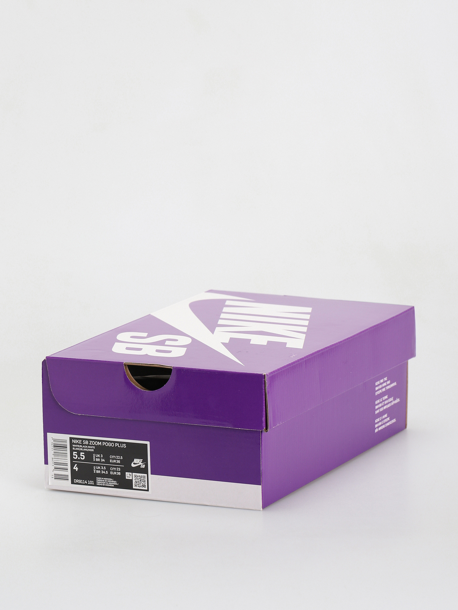 Buty Nike SB Pogo (white/black white gum light brown)