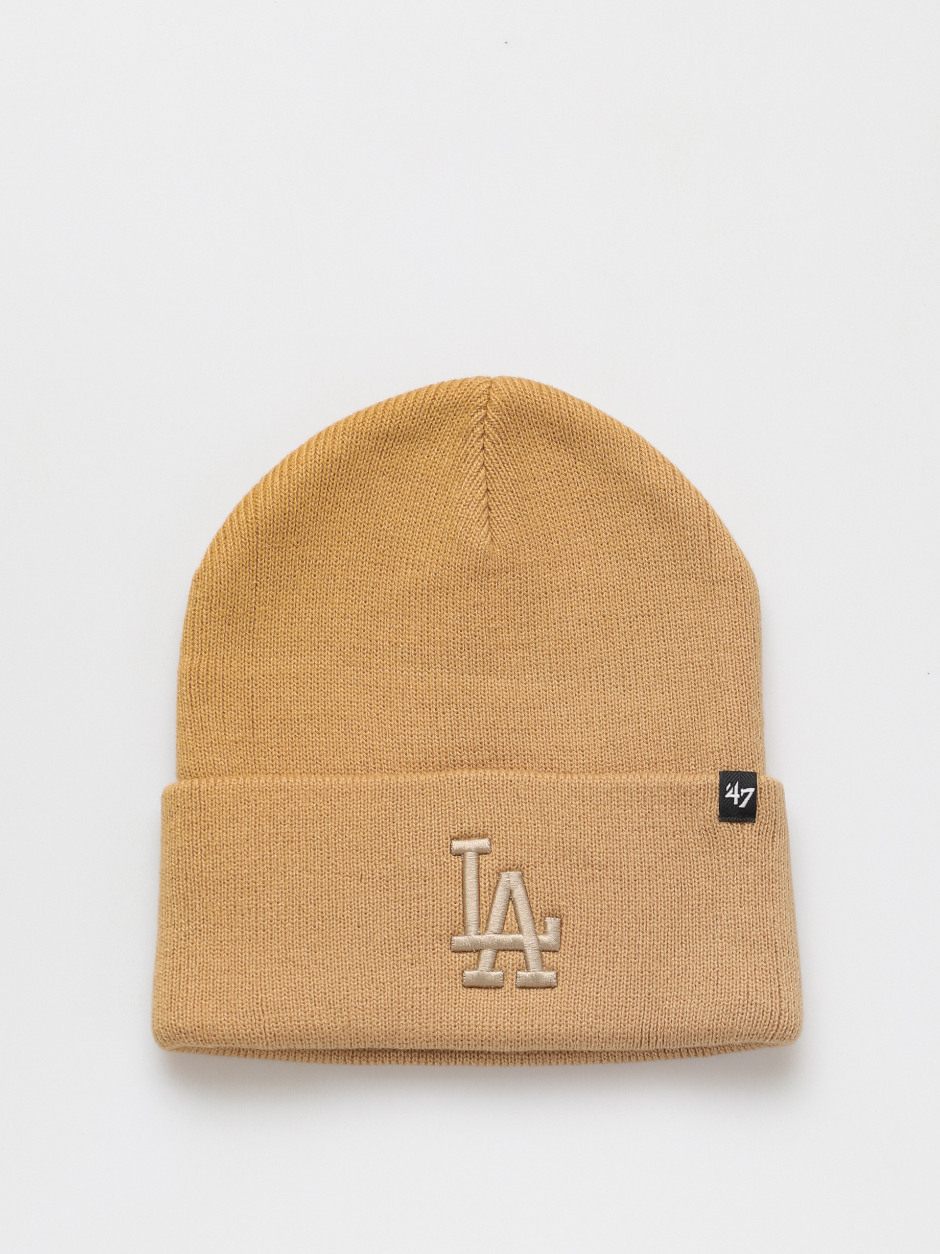 Czapka zimowa 47 Brand MLB Los Angeles Dodgers Haymaker (khaki)