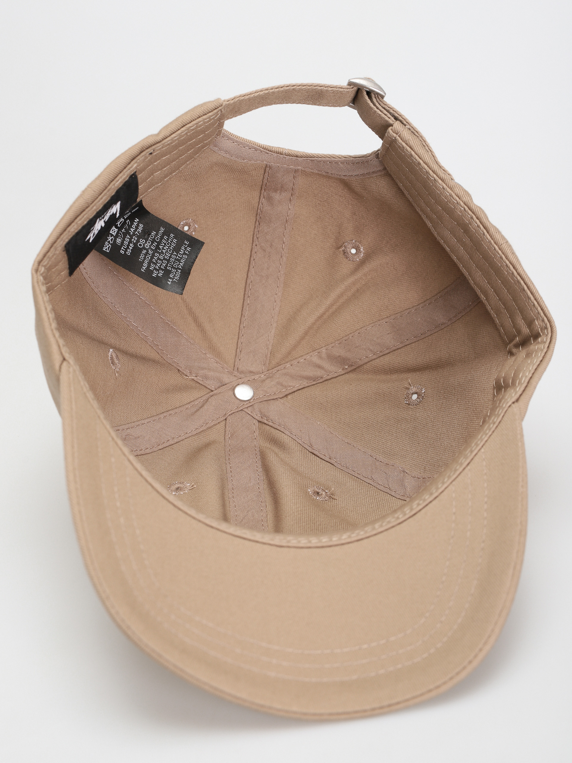 Czapka z daszkiem Stussy Basic Stock Low Pro (dark khaki)