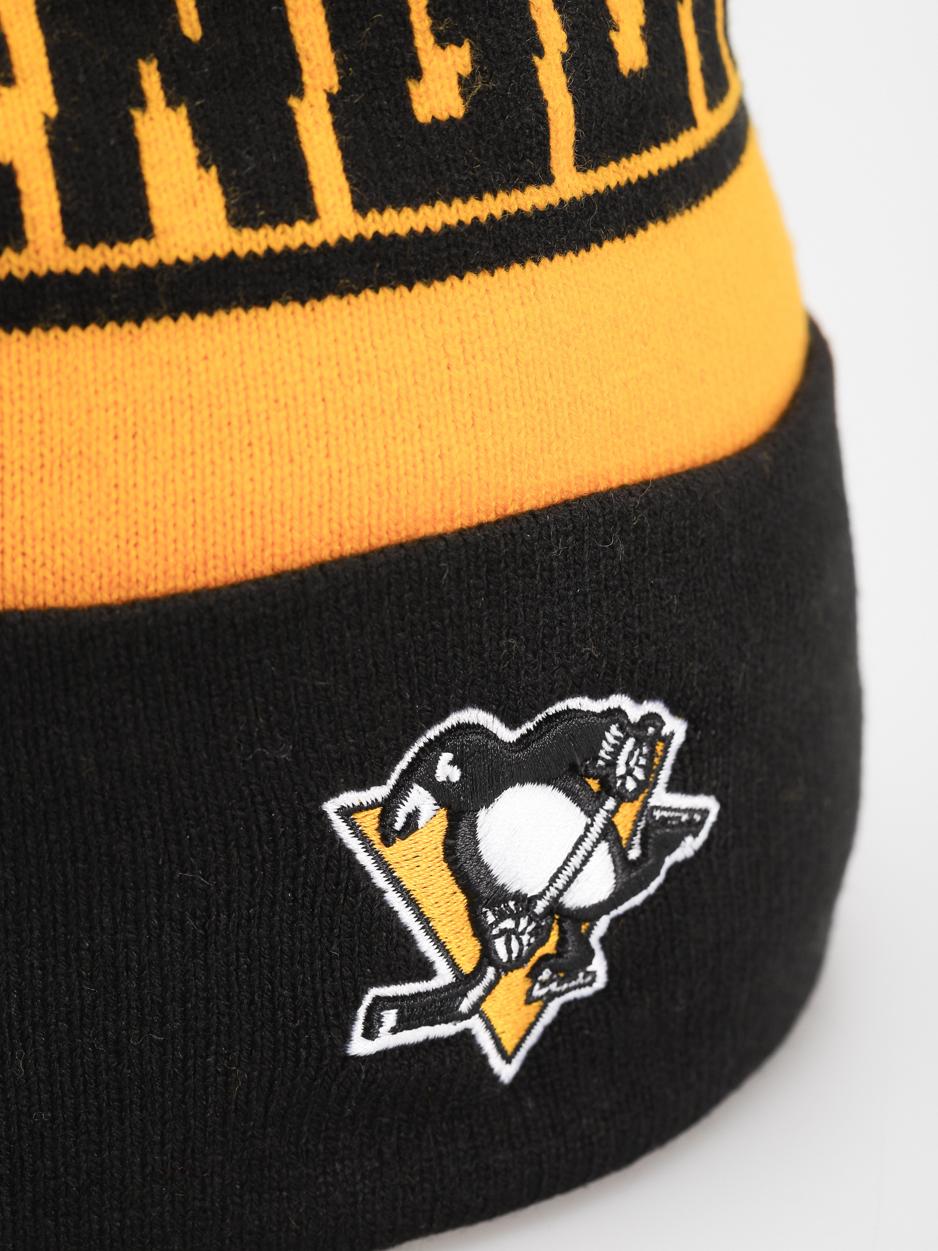 Czapka zimowa 47 Brand NHL Pittsburgh Penguins Stylus (black)