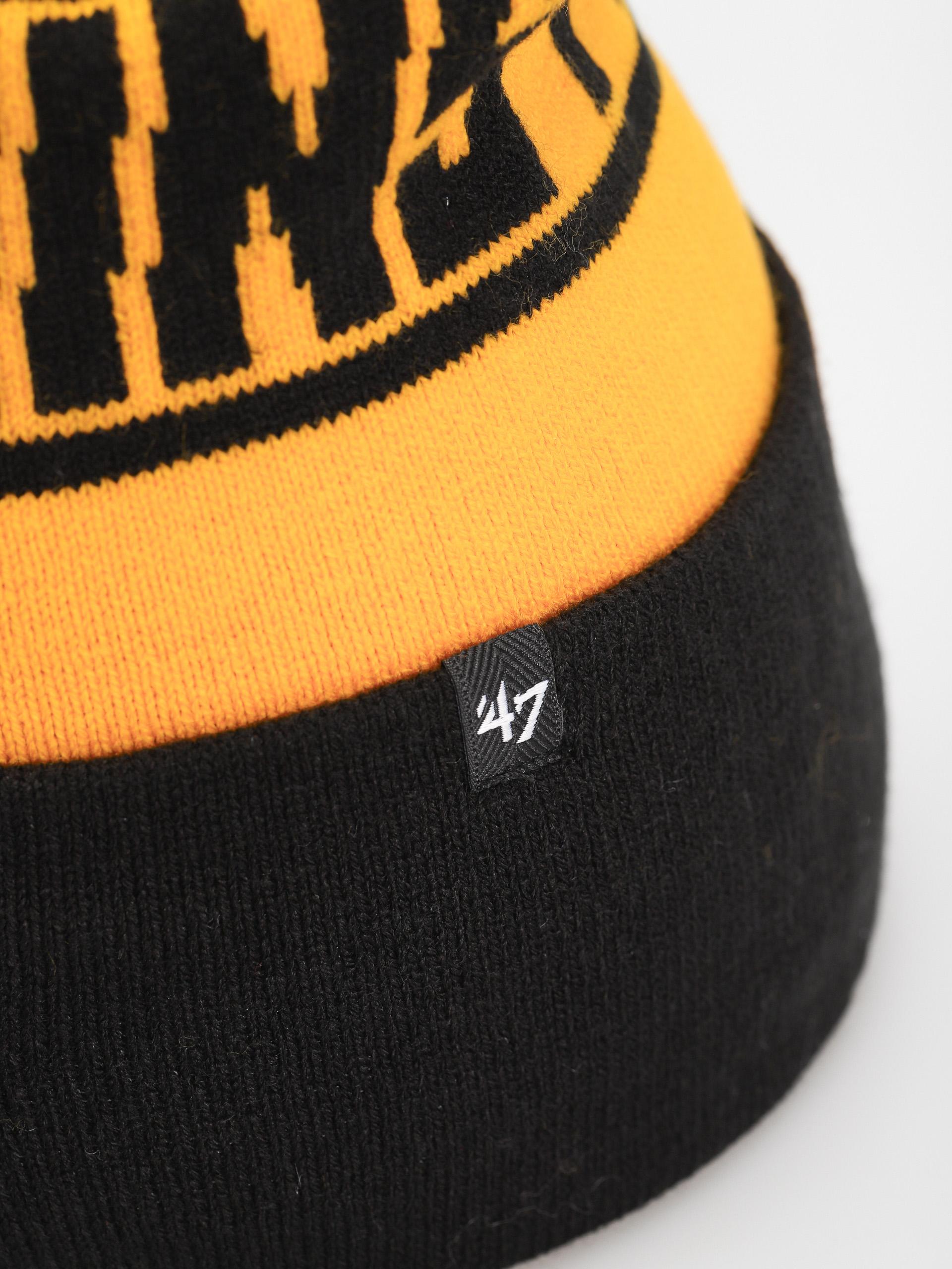 Czapka zimowa 47 Brand NHL Pittsburgh Penguins Stylus (black)