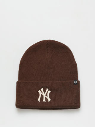 Czapka zimowa 47 Brand MLB New York Yankees Haymaker (brown)