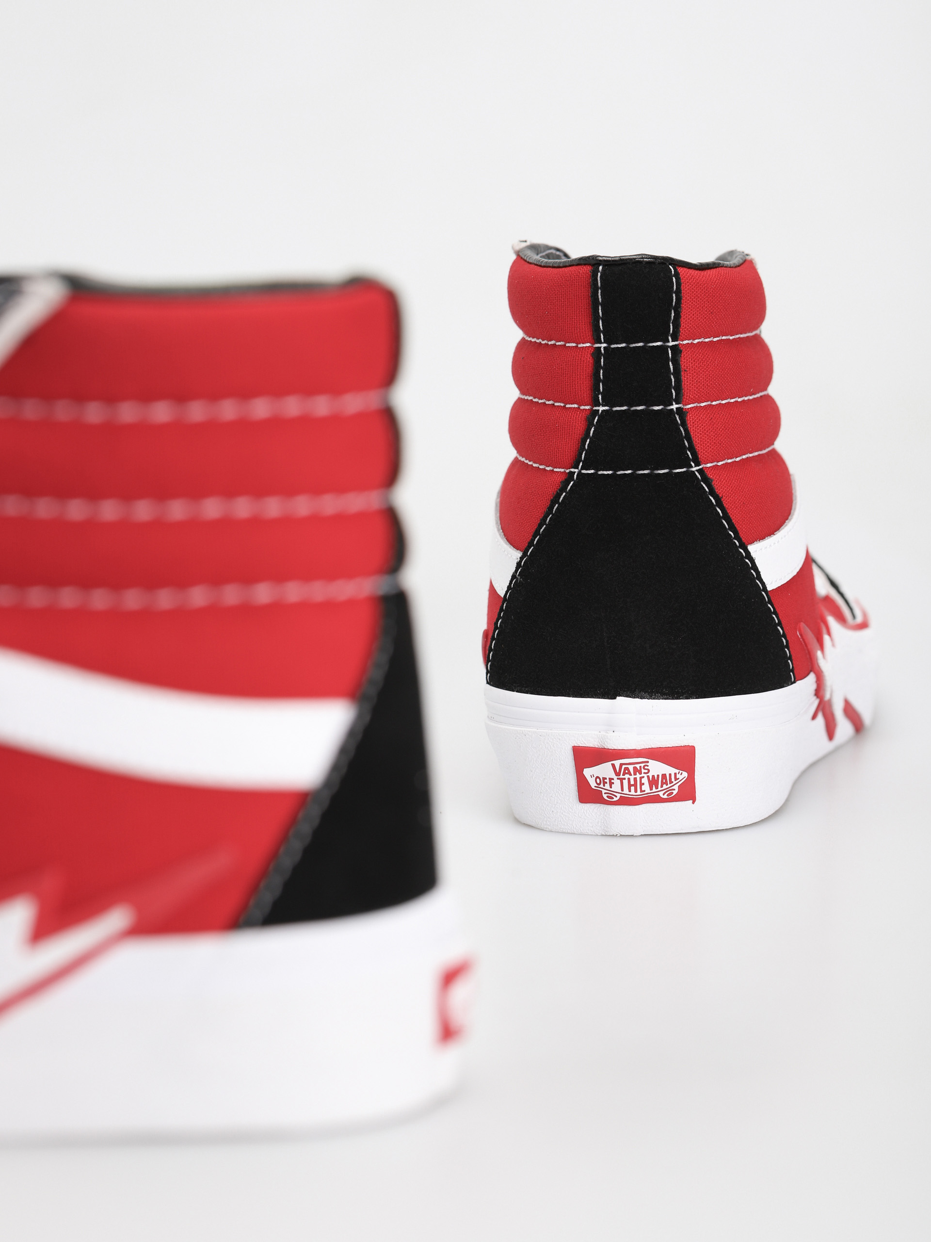 Buty Vans Sk8 Hi Bolt (black/red)