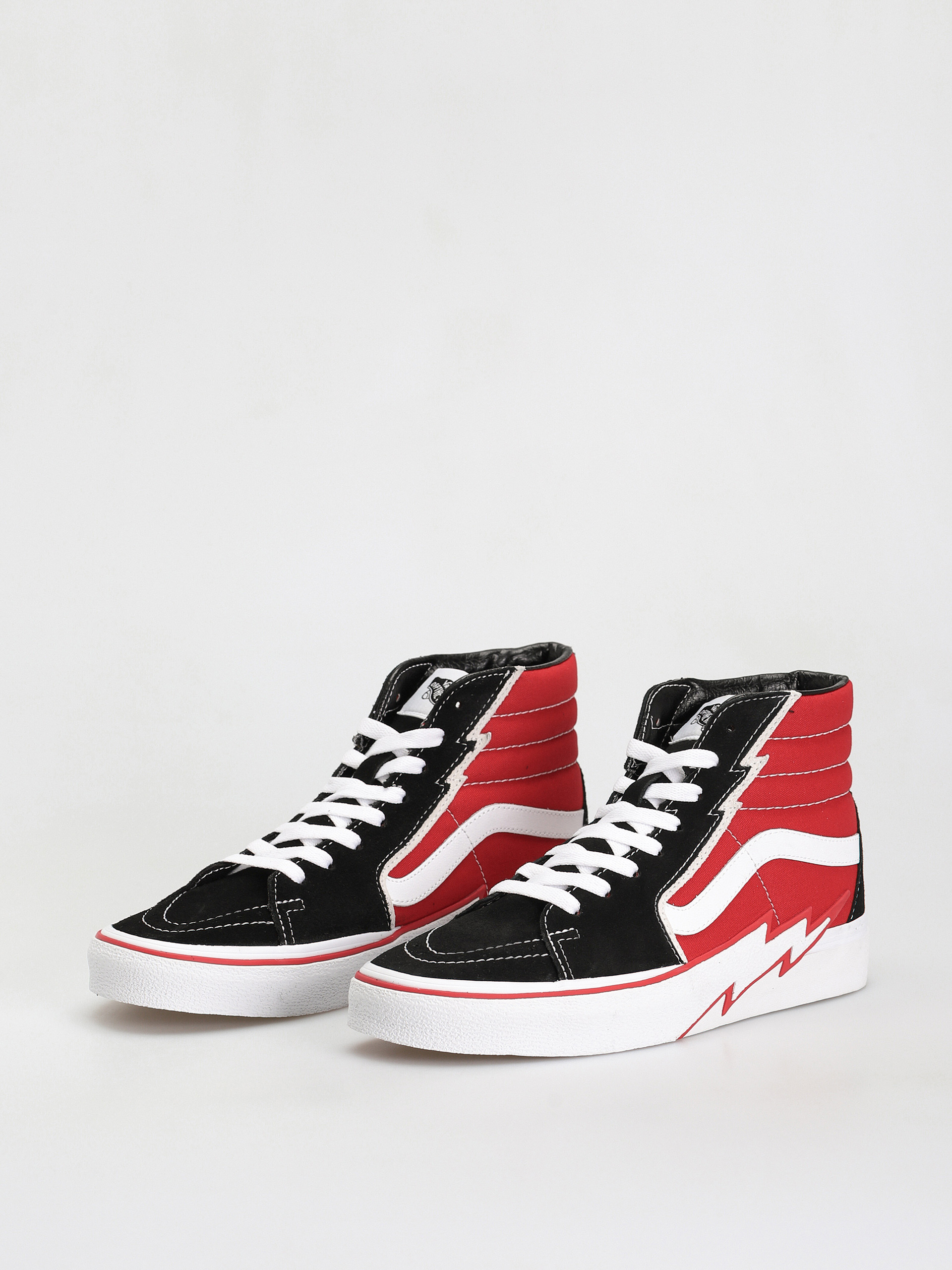 Buty Vans Sk8 Hi Bolt (black/red)