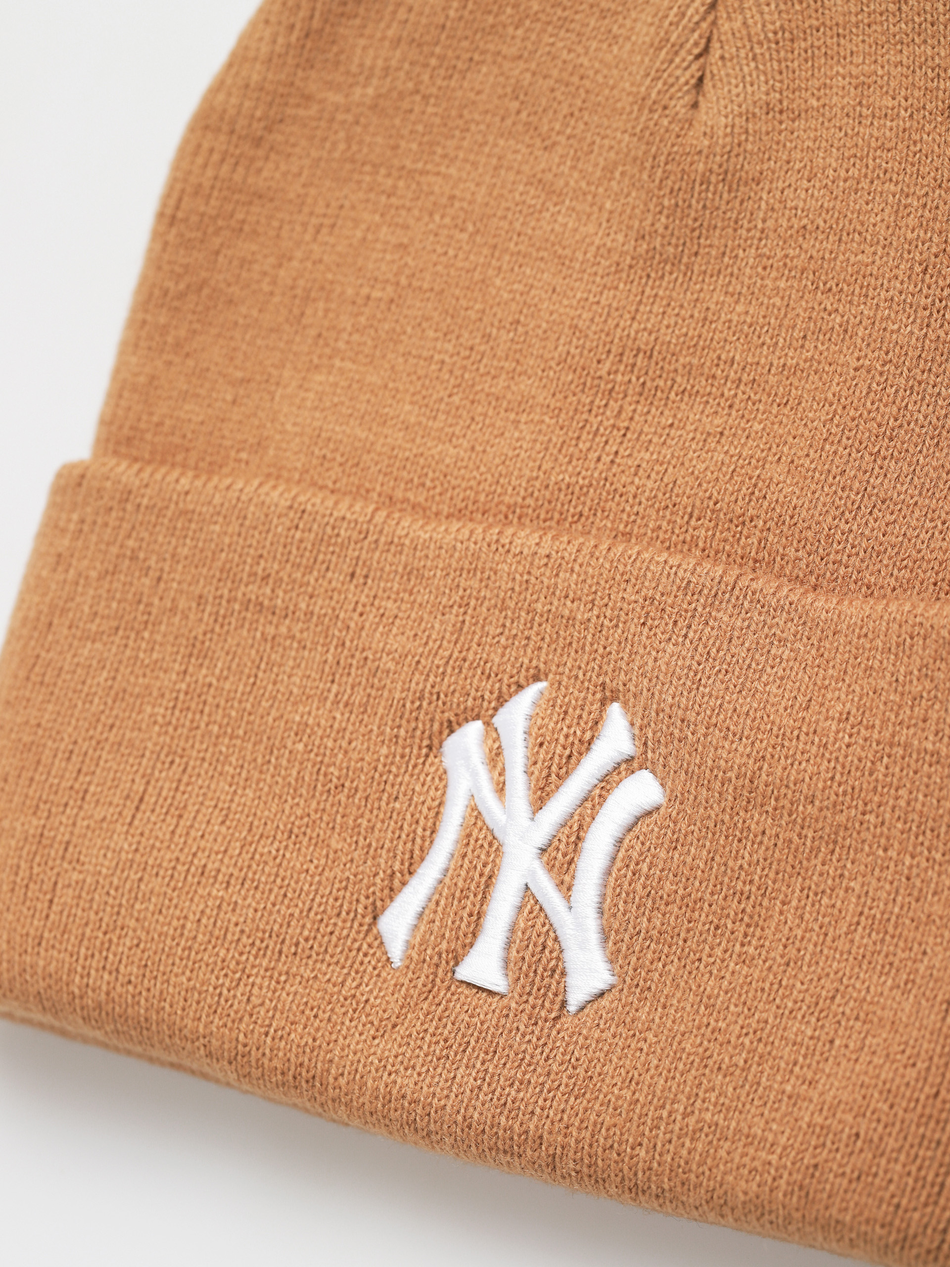 Czapka zimowa 47 Brand MLB New York Yankees Haymaker (camel)