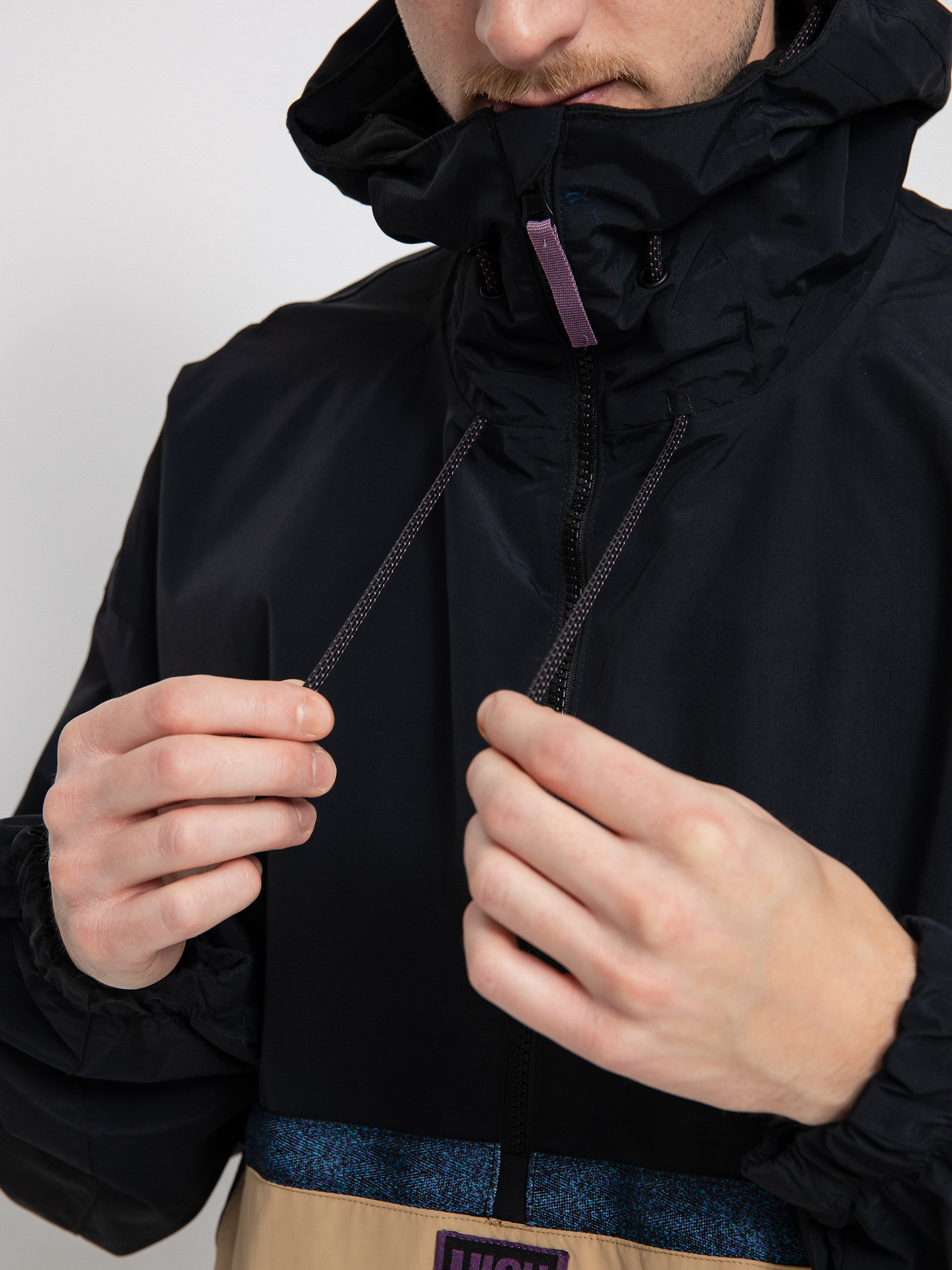 Męska Kurtka snowboardowa Quiksilver Steeze (true black)