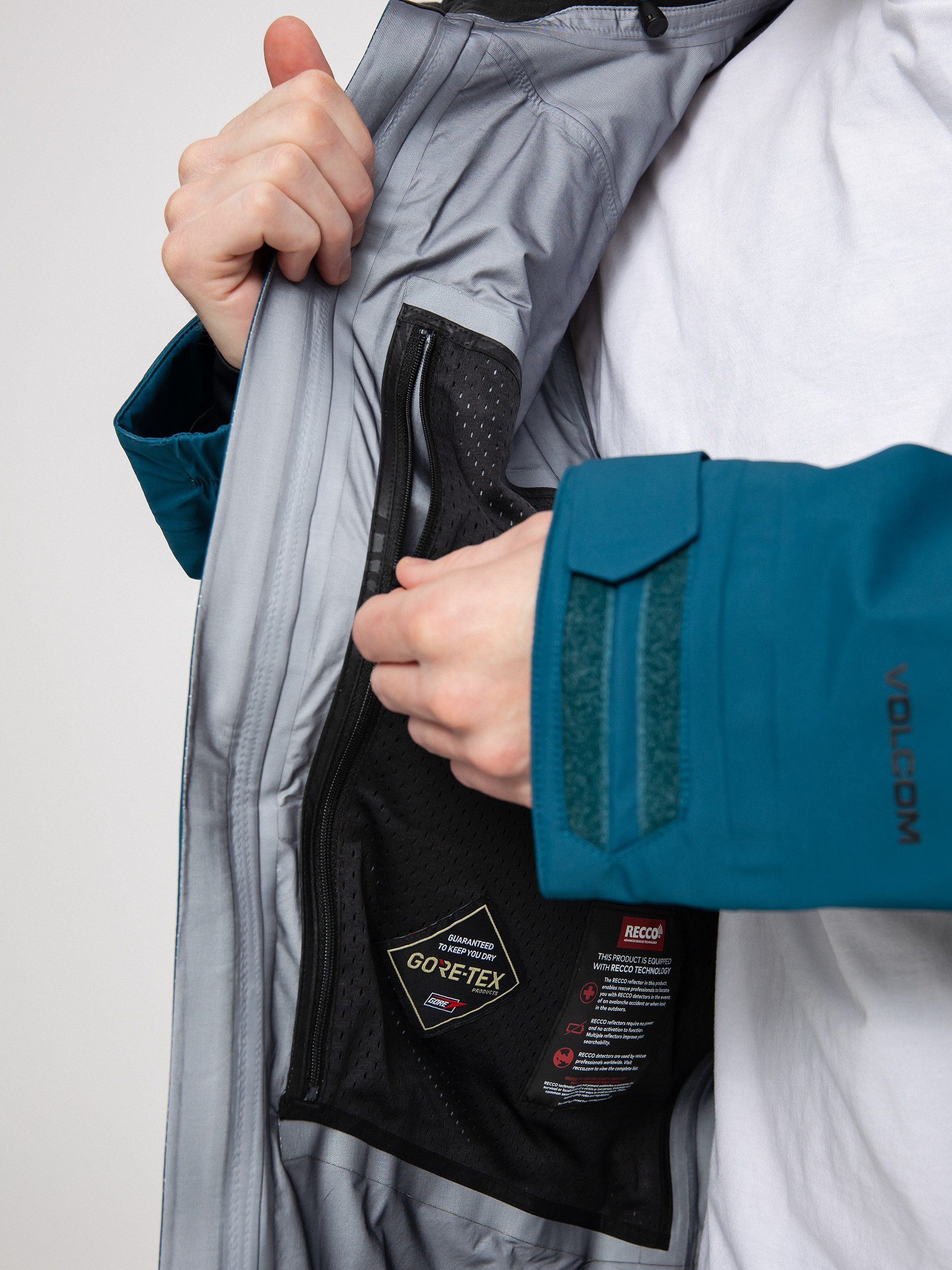 Męska Kurtka snowboardowa Volcom Guch Stretch Gore (slate blue)
