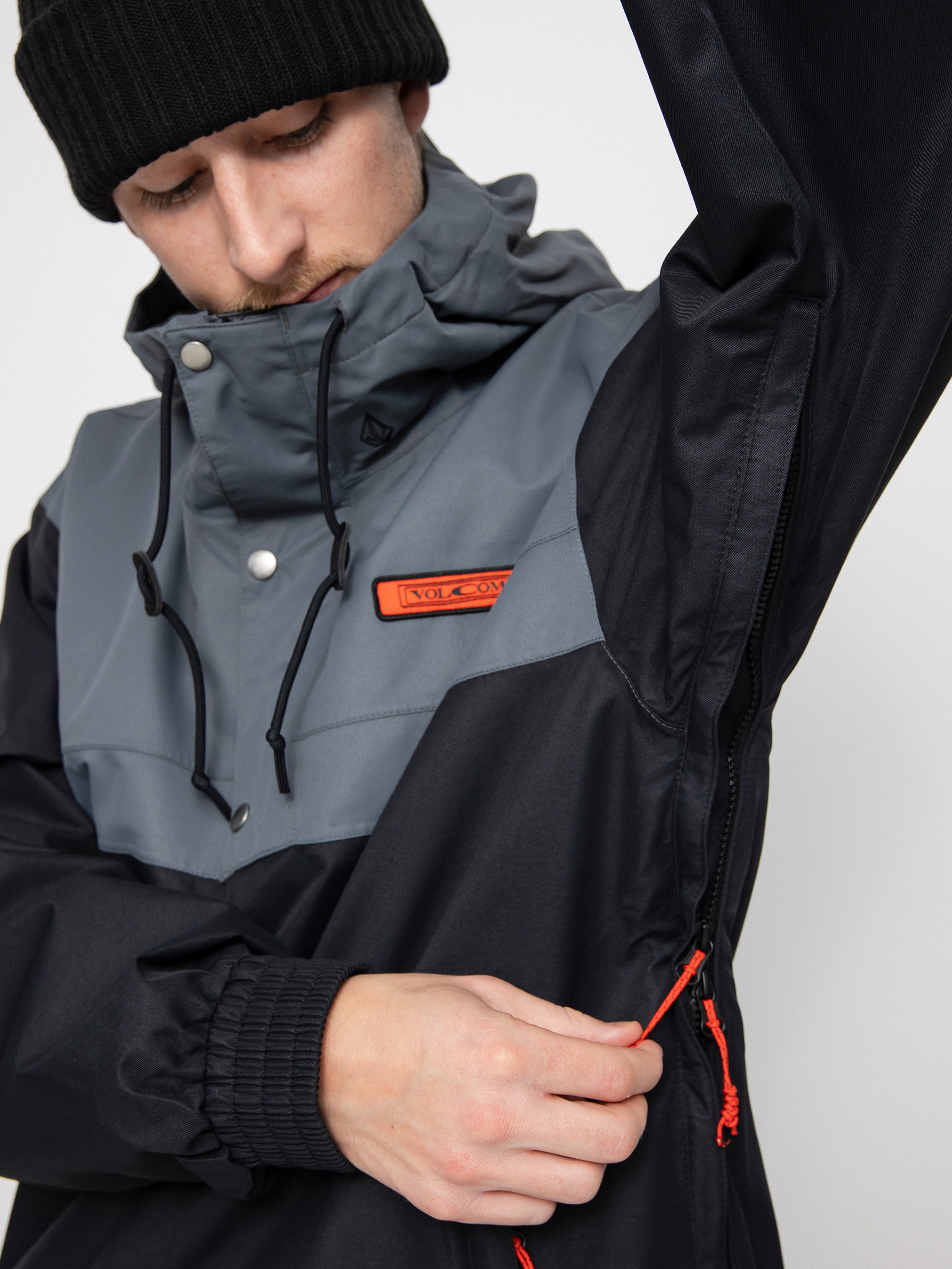 Męska Kurtka snowboardowa Volcom Longo Pullover (black)