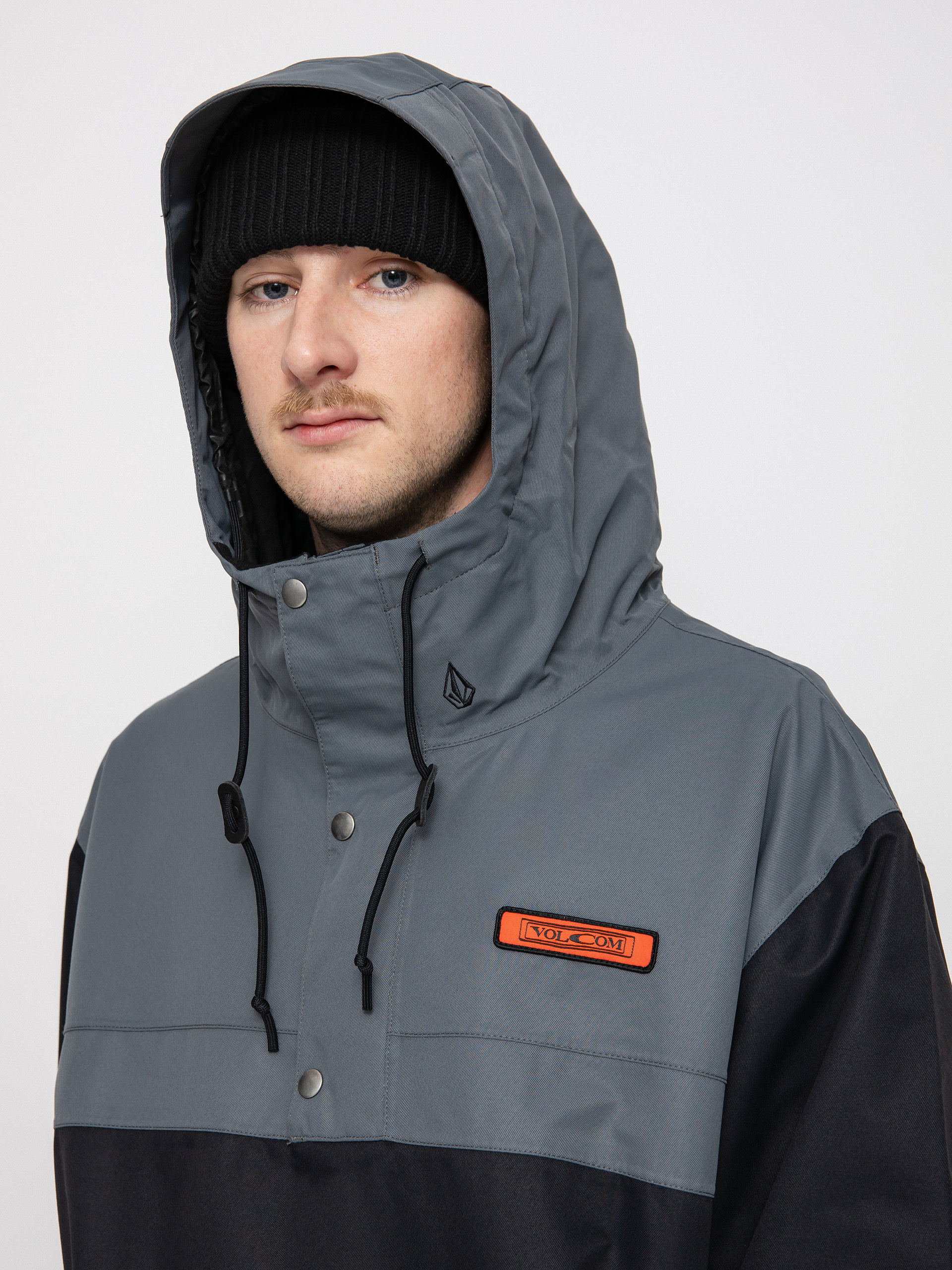 Męska Kurtka snowboardowa Volcom Longo Pullover (black)