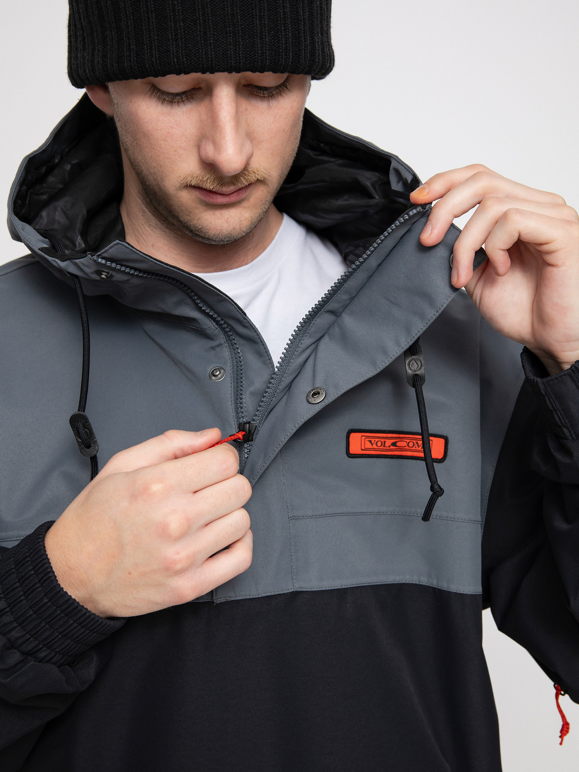 Męska Kurtka snowboardowa Volcom Longo Pullover (black)