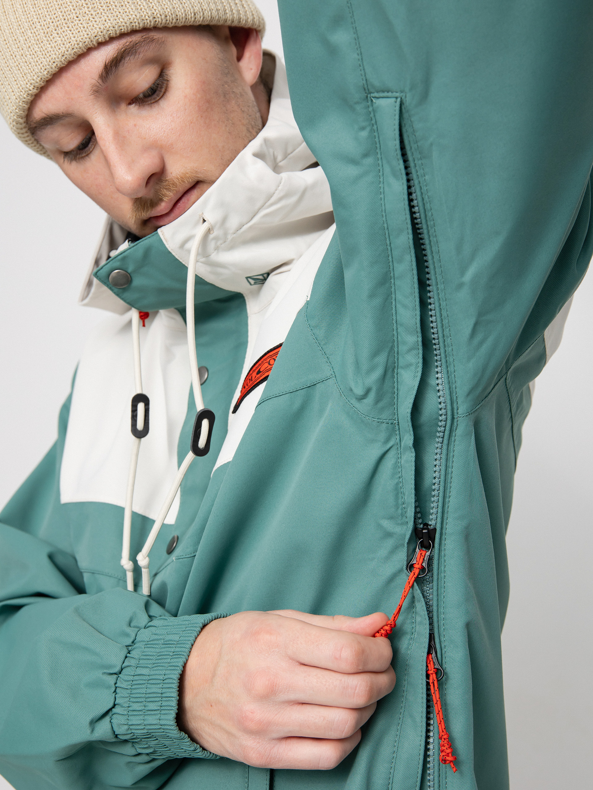 Męska Kurtka snowboardowa Volcom Longo Pullover (sage)