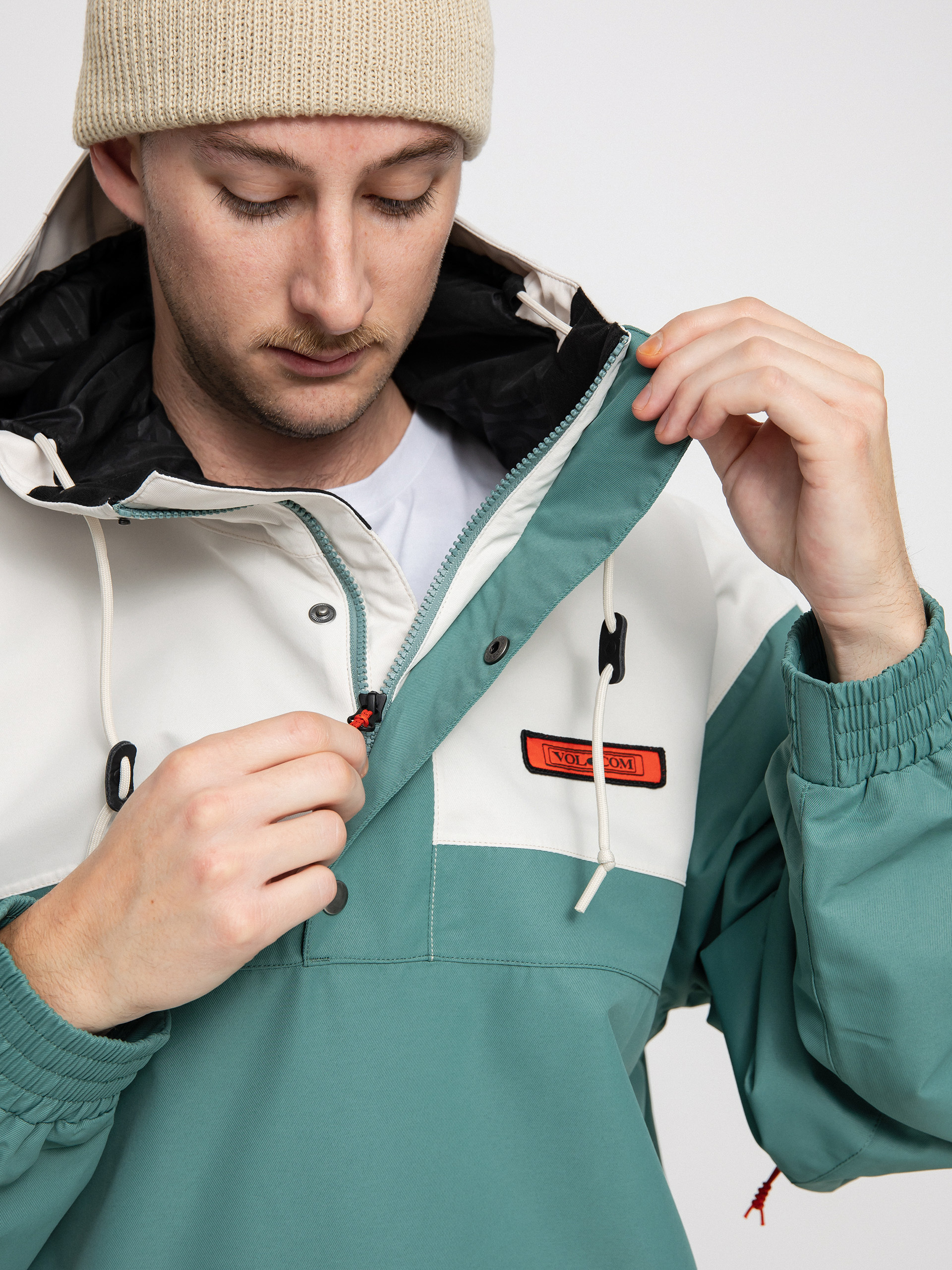 Męska Kurtka snowboardowa Volcom Longo Pullover (sage)