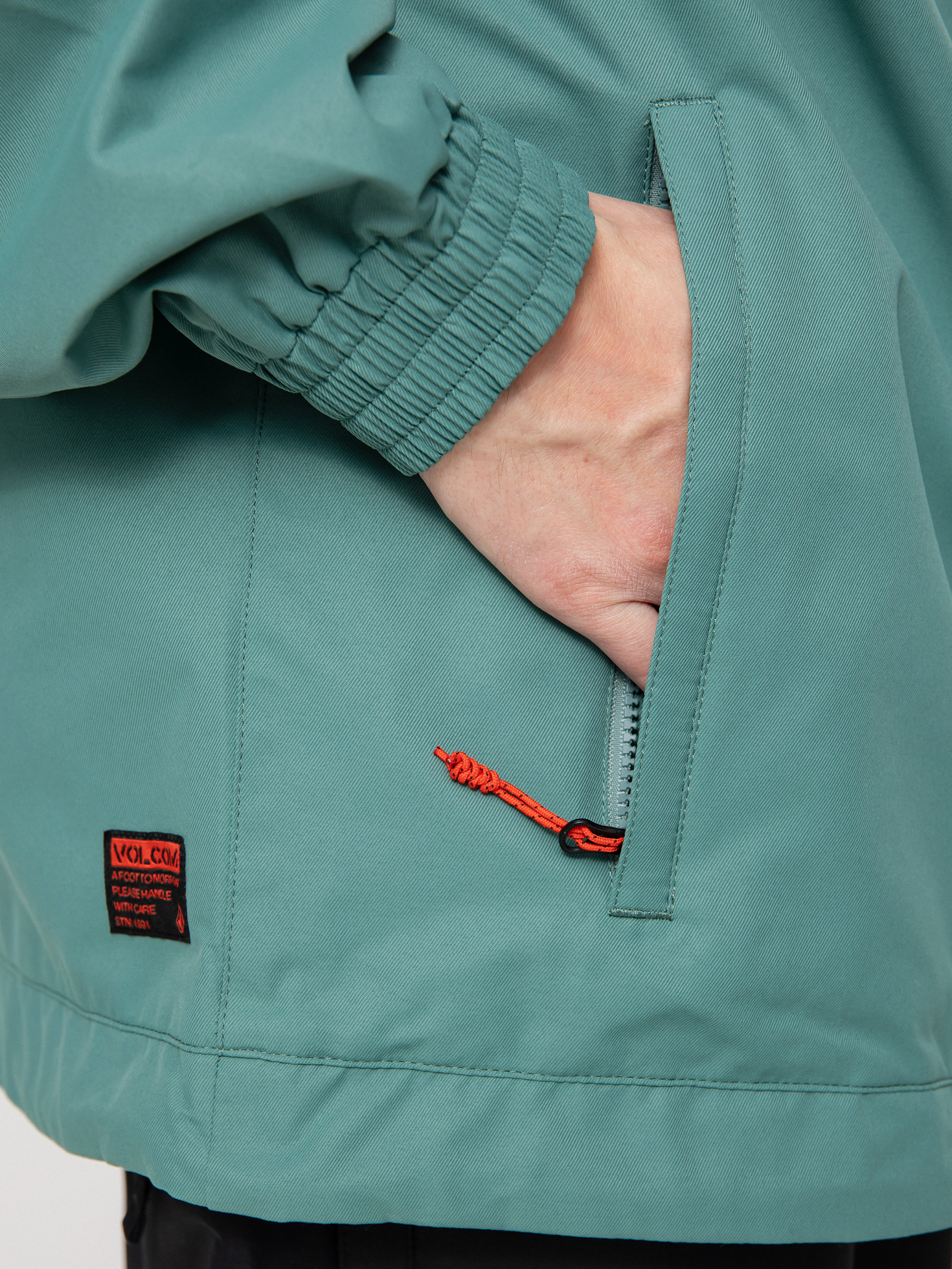Męska Kurtka snowboardowa Volcom Longo Pullover (sage)