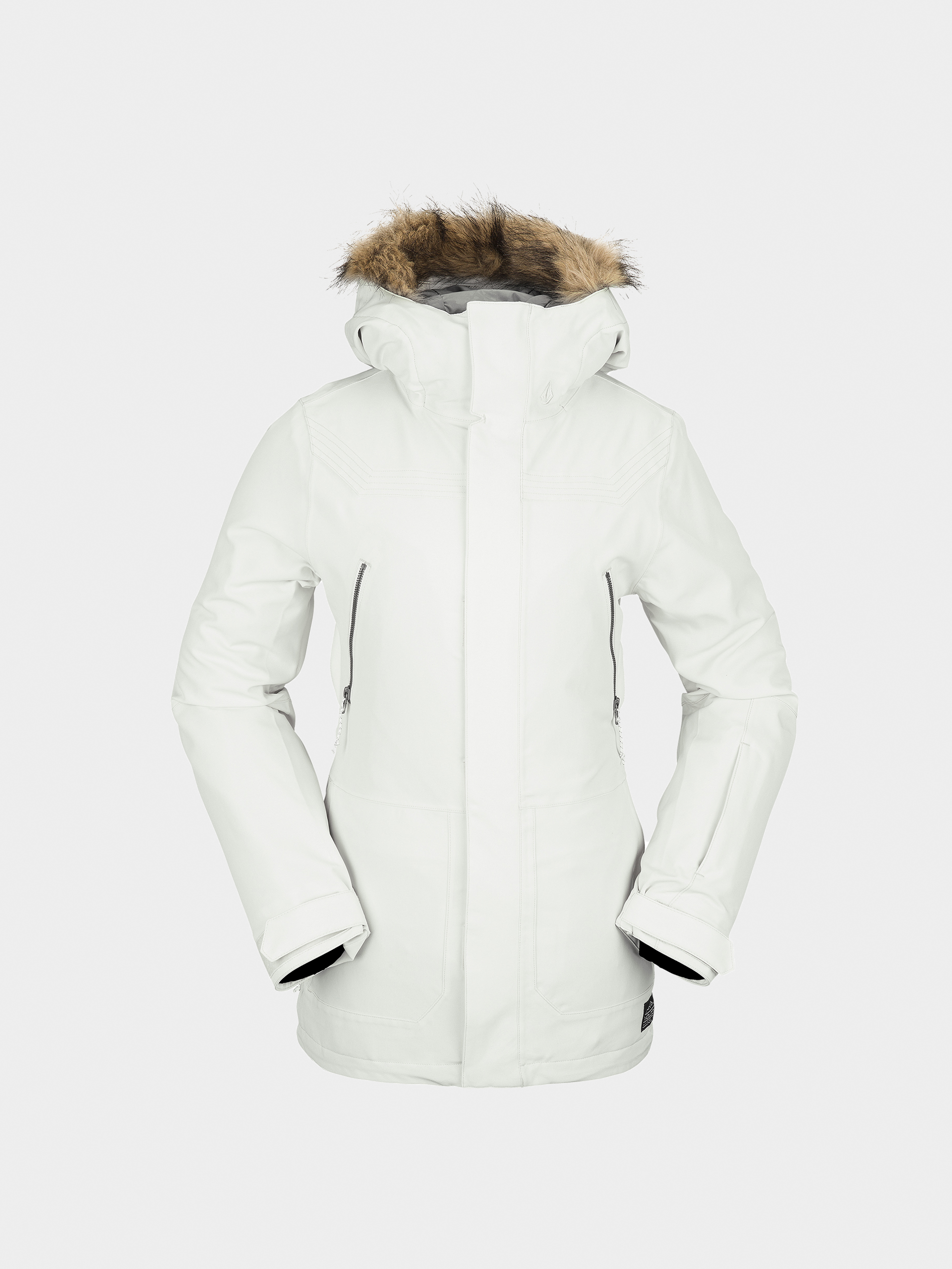 Damska Kurtka snowboardowa Volcom Shadow Ins (off white)