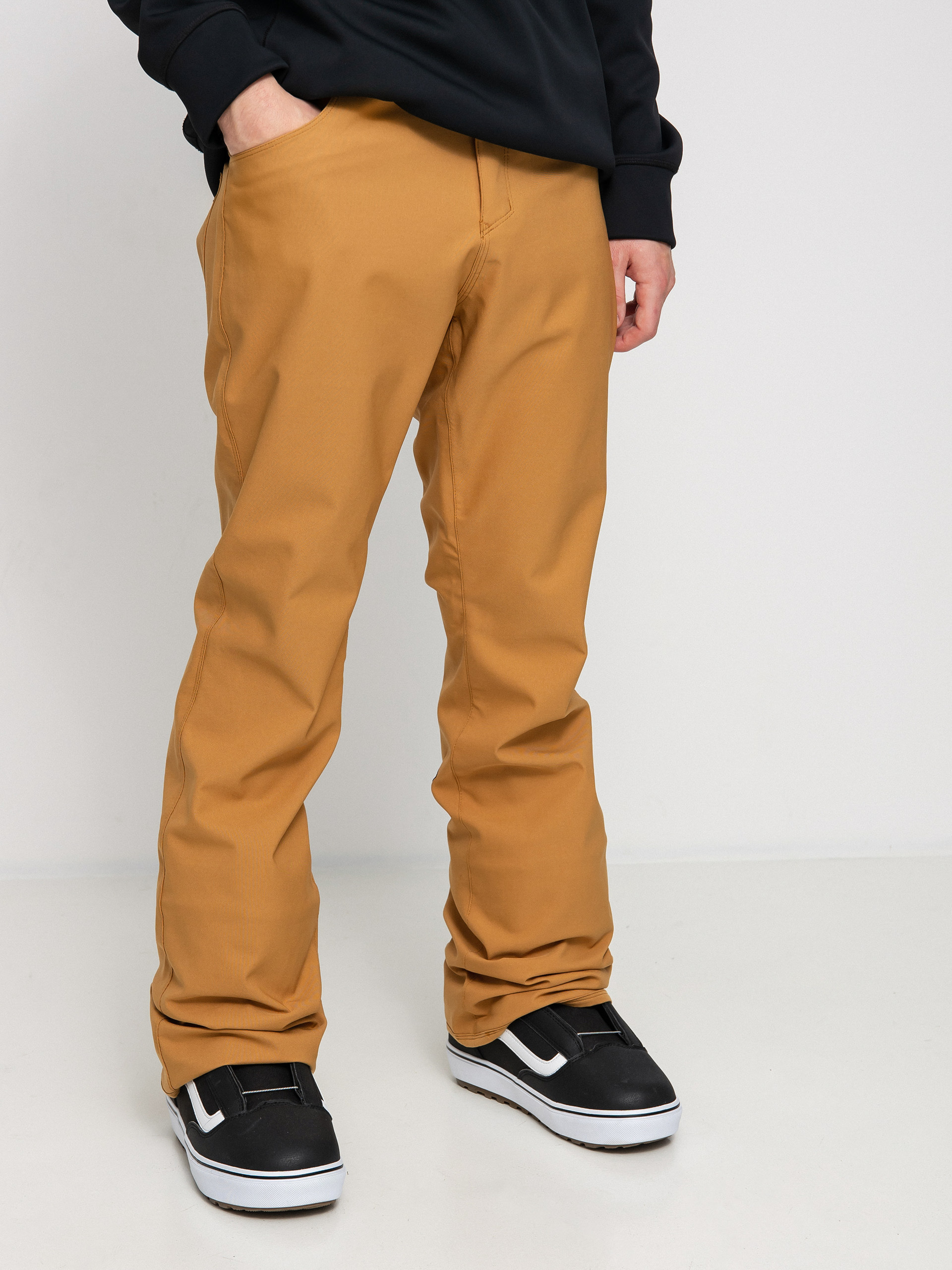 Męskie Spodnie snowboardowe Volcom 5 Pocket Tight (caramel)