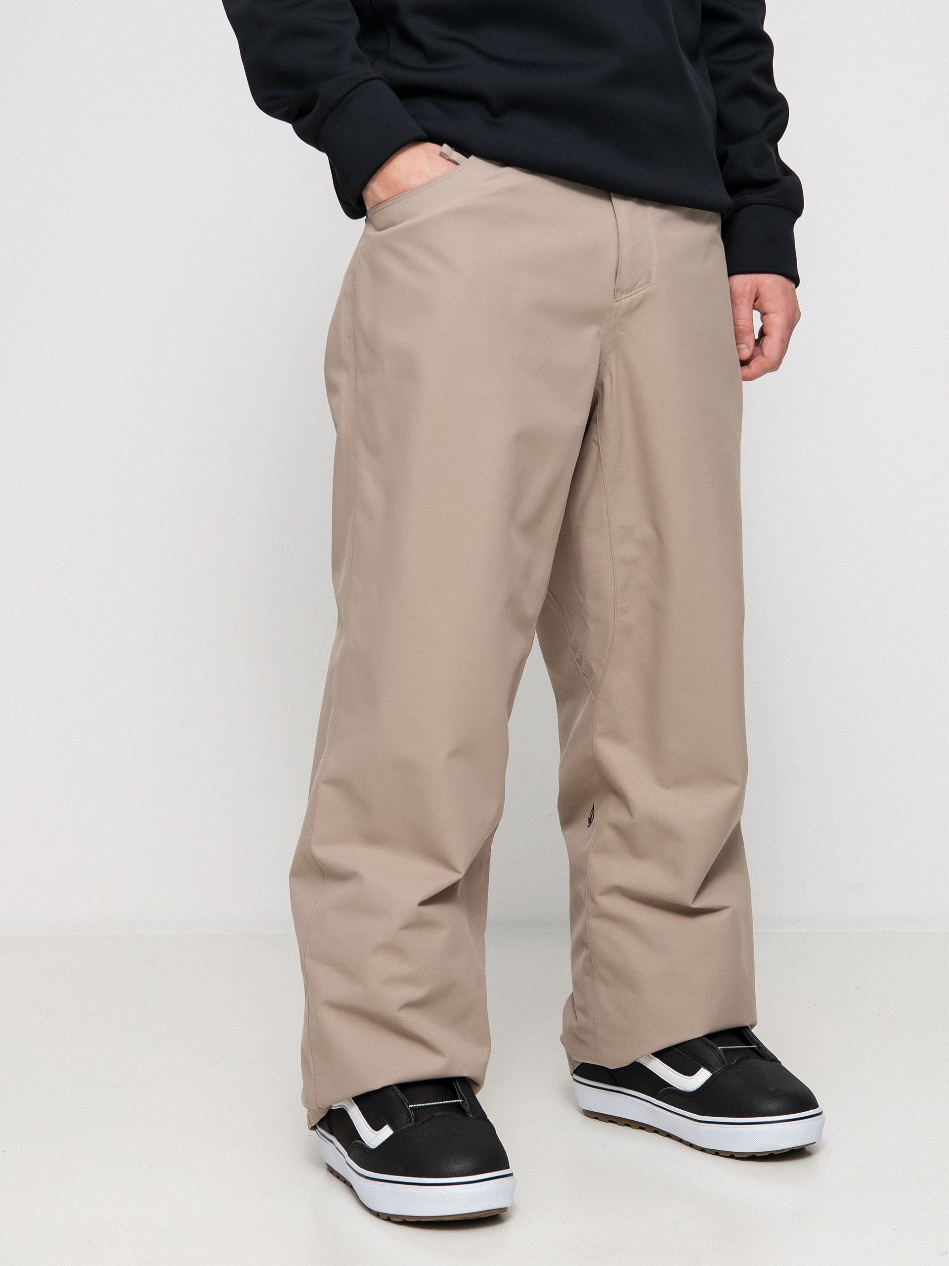 Męskie Spodnie snowboardowe Volcom 5 Pocket (dark khaki)
