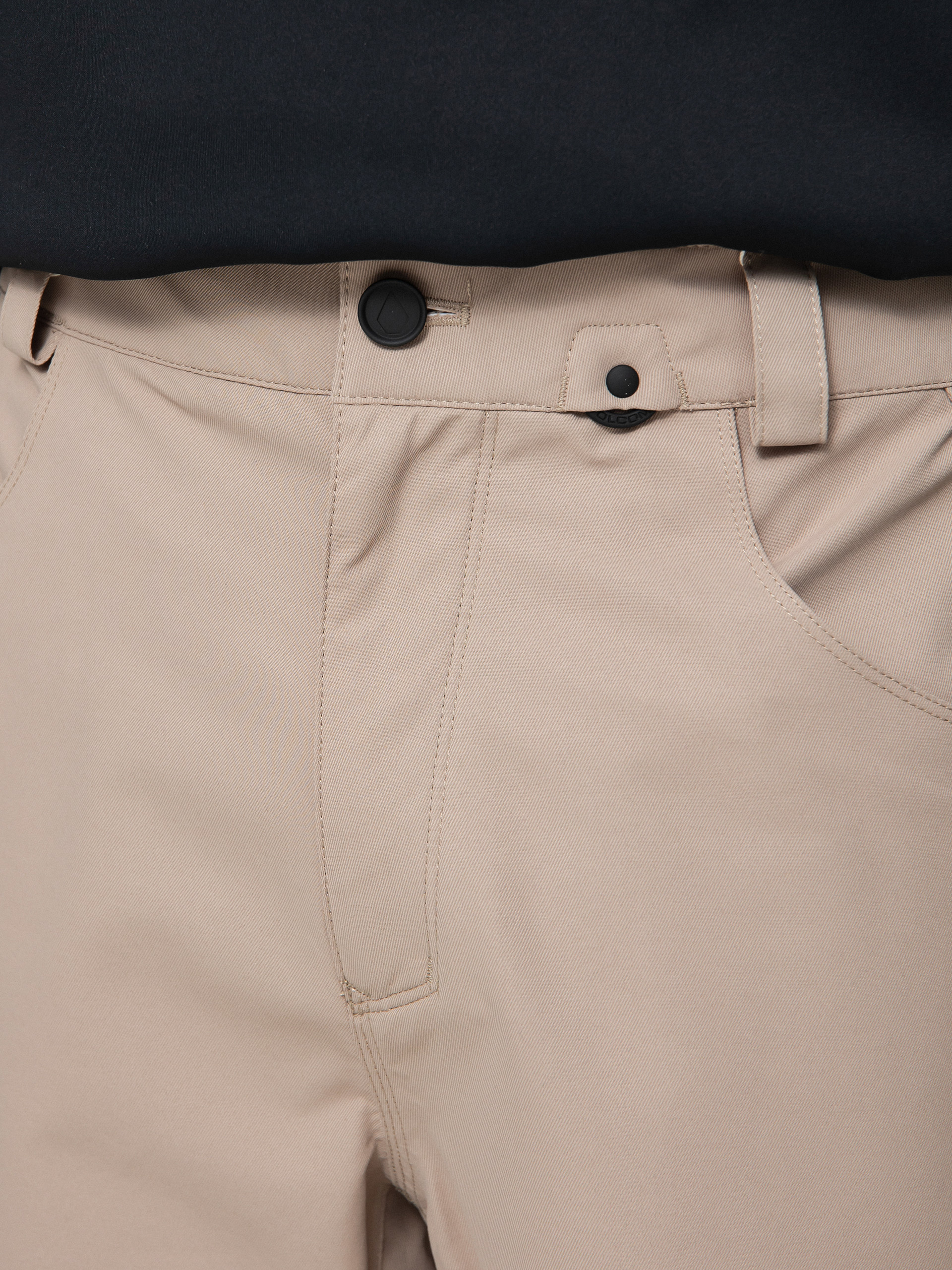 Męskie Spodnie snowboardowe Volcom 5 Pocket (dark khaki)