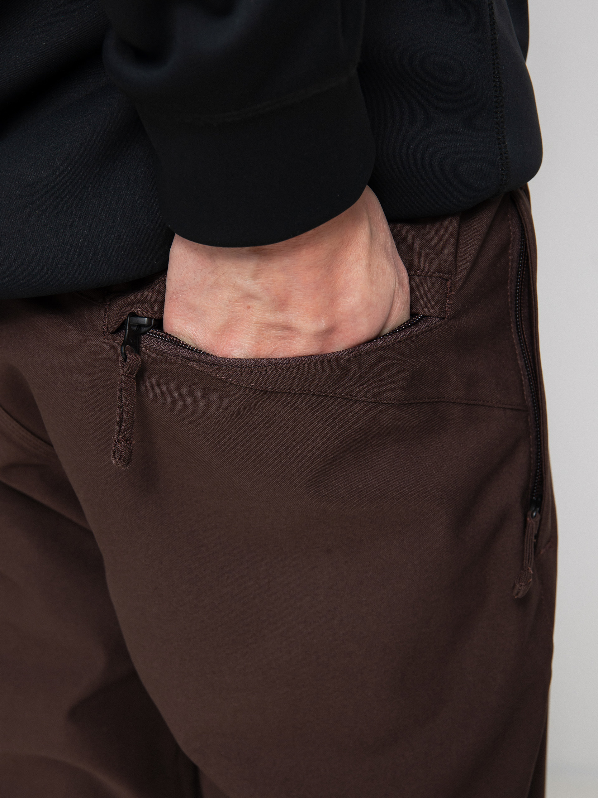 Męskie Spodnie snowboardowe Volcom Freakin Snow Chino (brown)