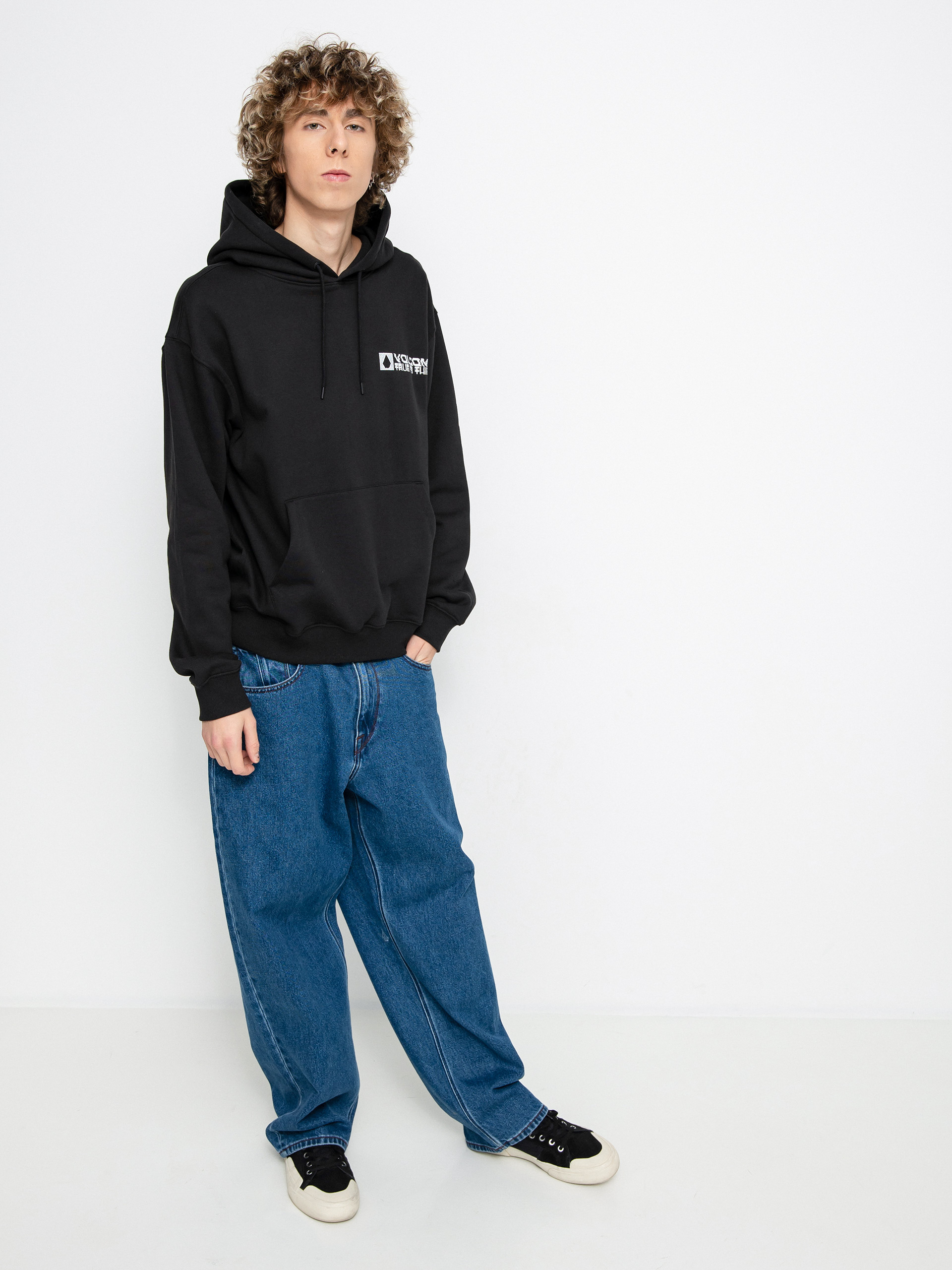 Bluza z kapturem Volcom Strikehood HD (black)