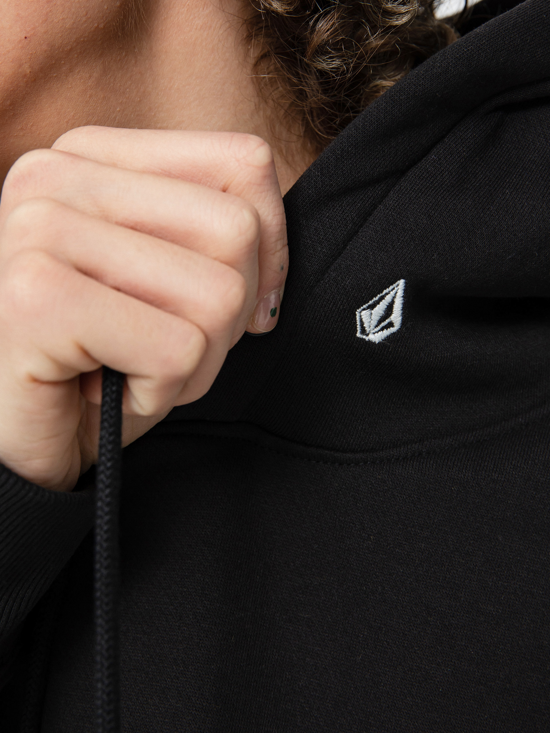 Bluza z kapturem Volcom Strikehood HD (black)