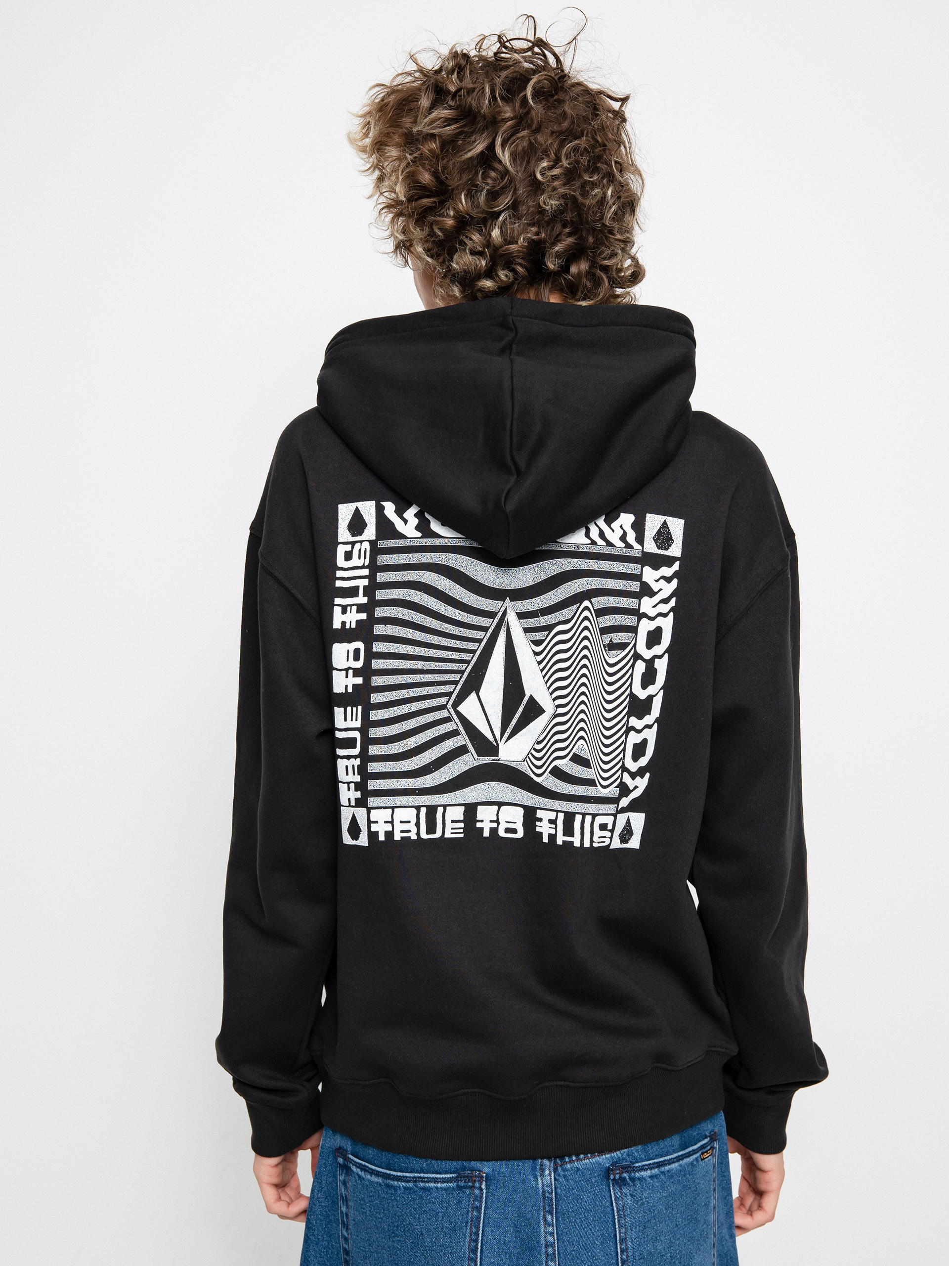 Bluza z kapturem Volcom Strikehood HD (black)