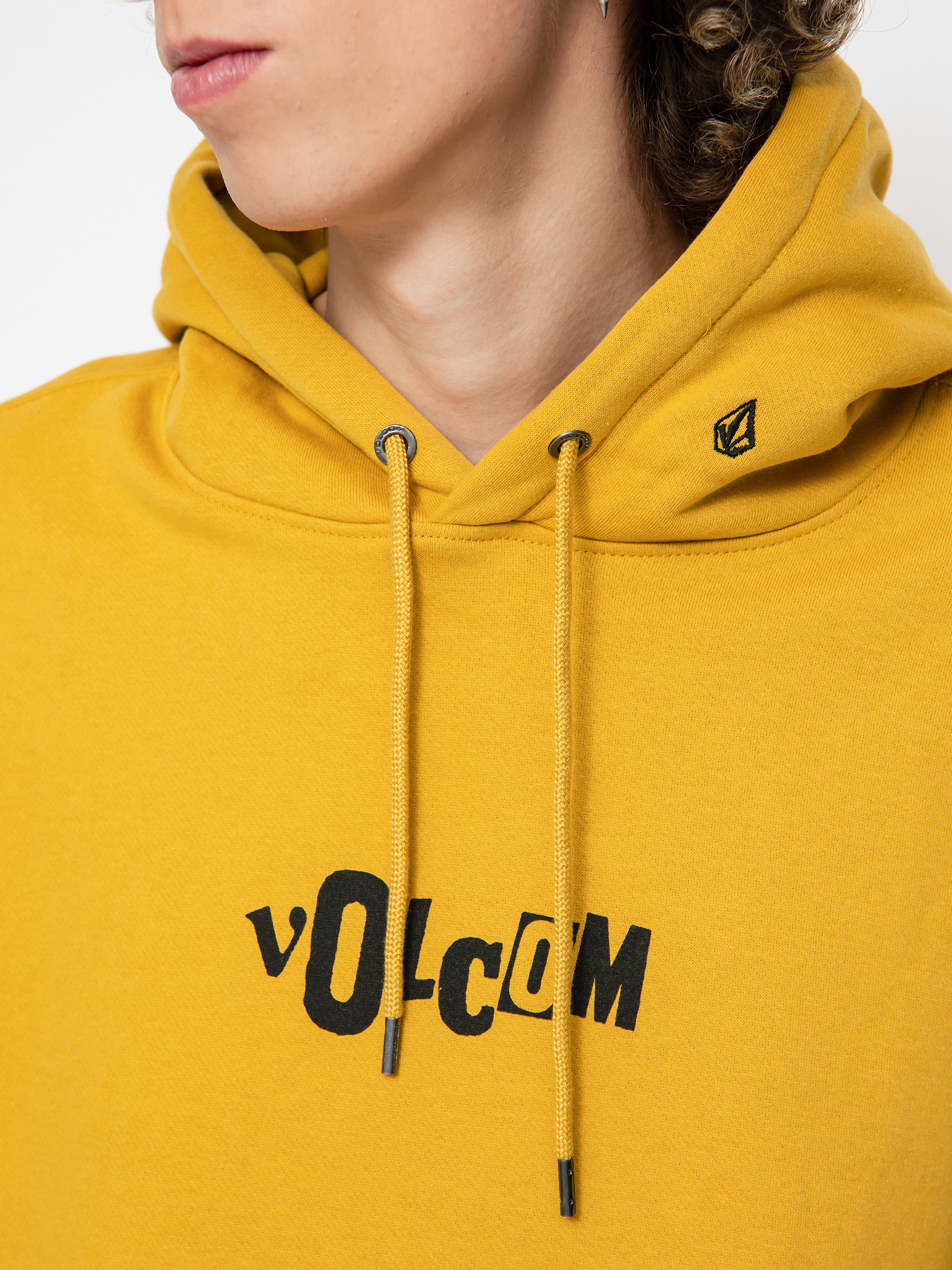 Bluza z kapturem Volcom Strikehood HD (honey gold)