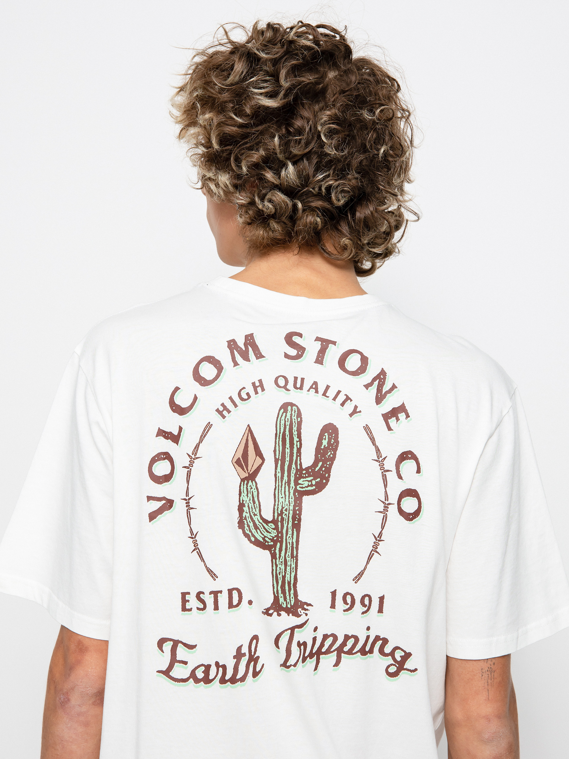 T-shirt Volcom Prickly Fty (off white)