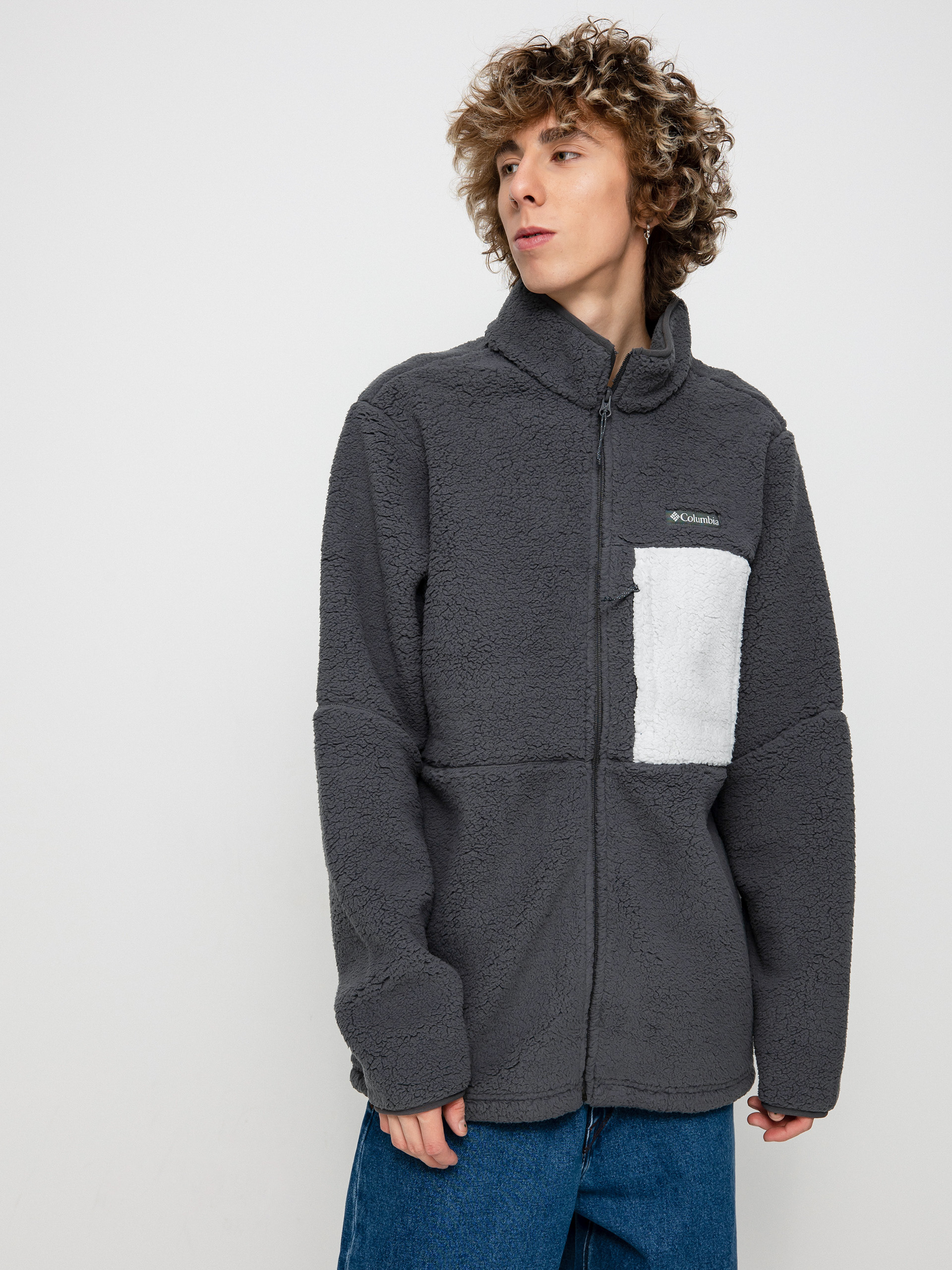 Męski Polar Columbia Mountainside Heavyweight (shark)