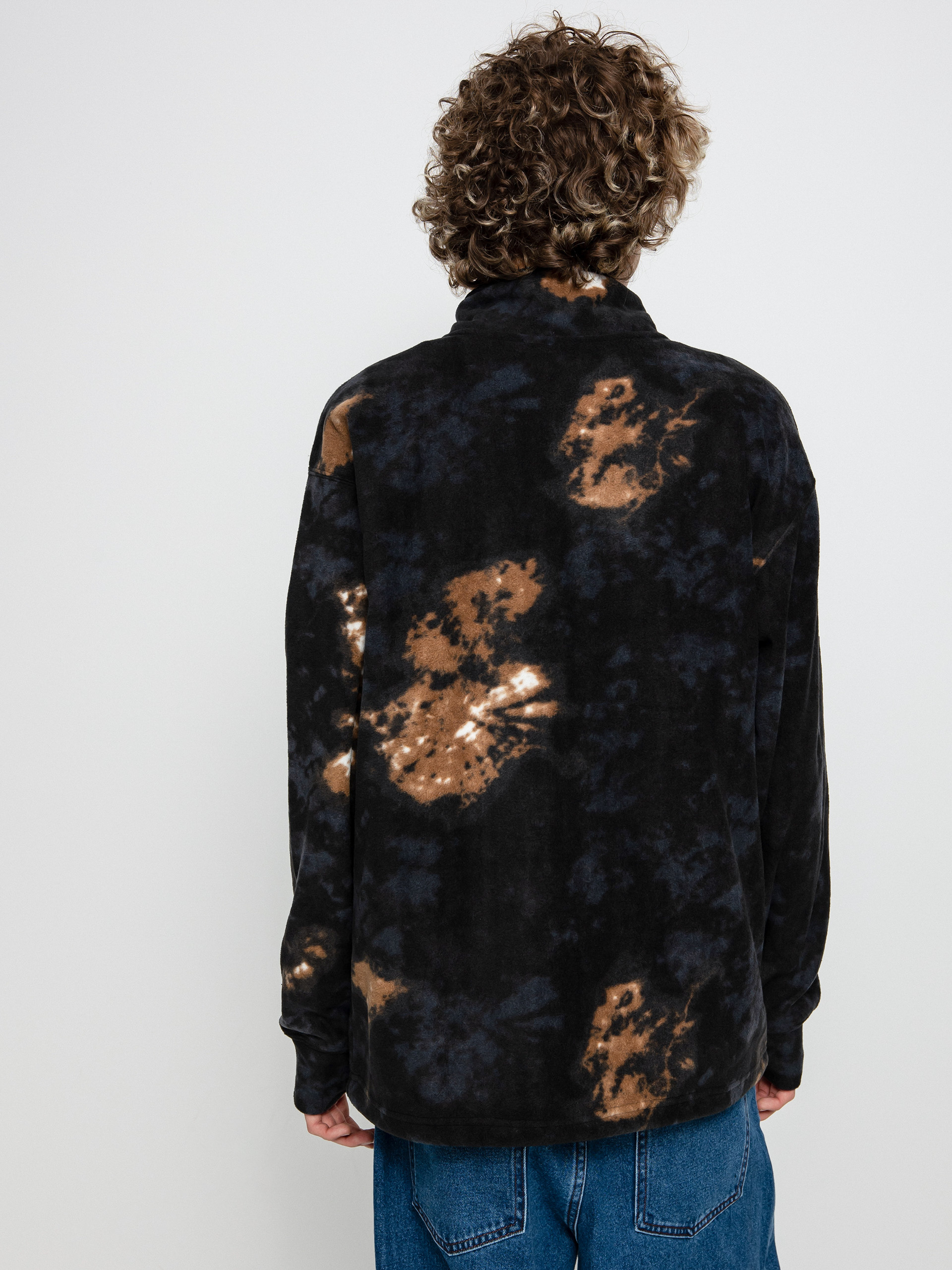 Bluza Volcom V Science 1/2 Zip (bleach black)
