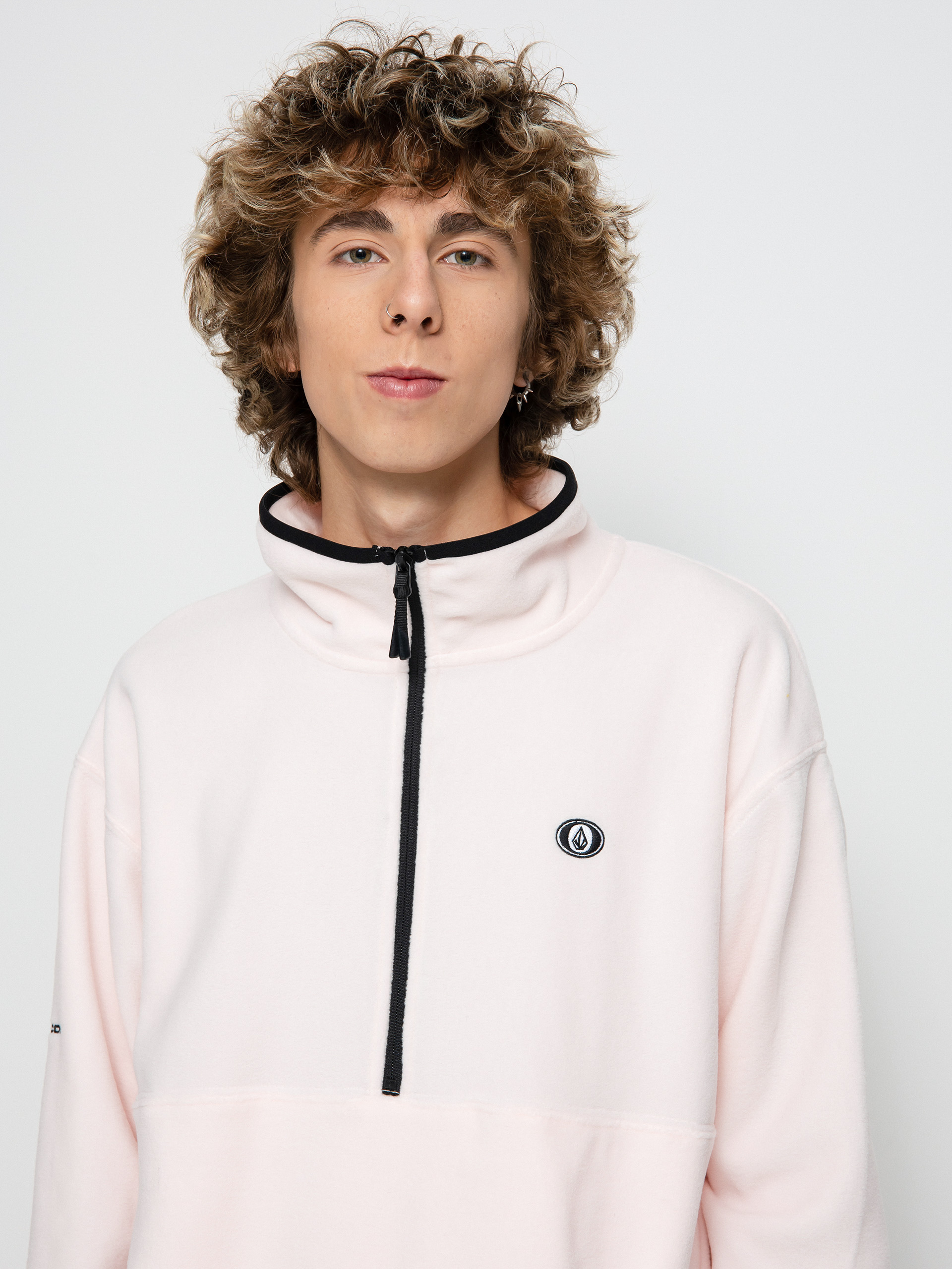 Bluza Volcom V Science 1/2 Zip HD (party pink)