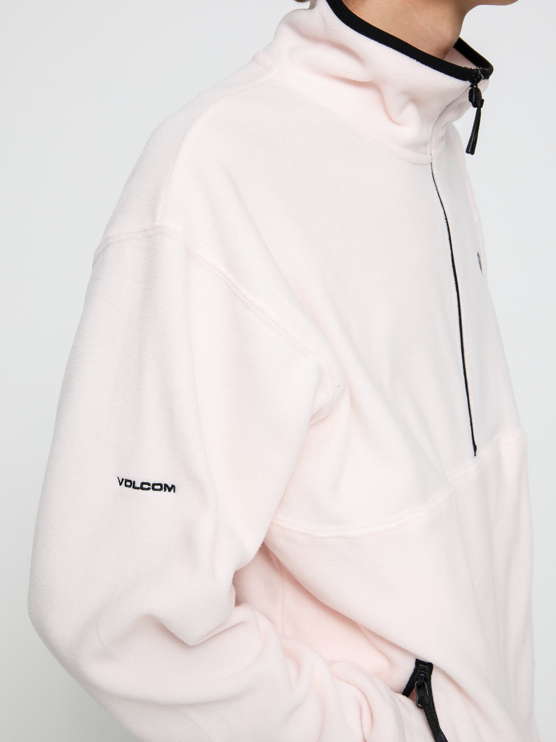 Bluza Volcom V Science 1/2 Zip HD (party pink)