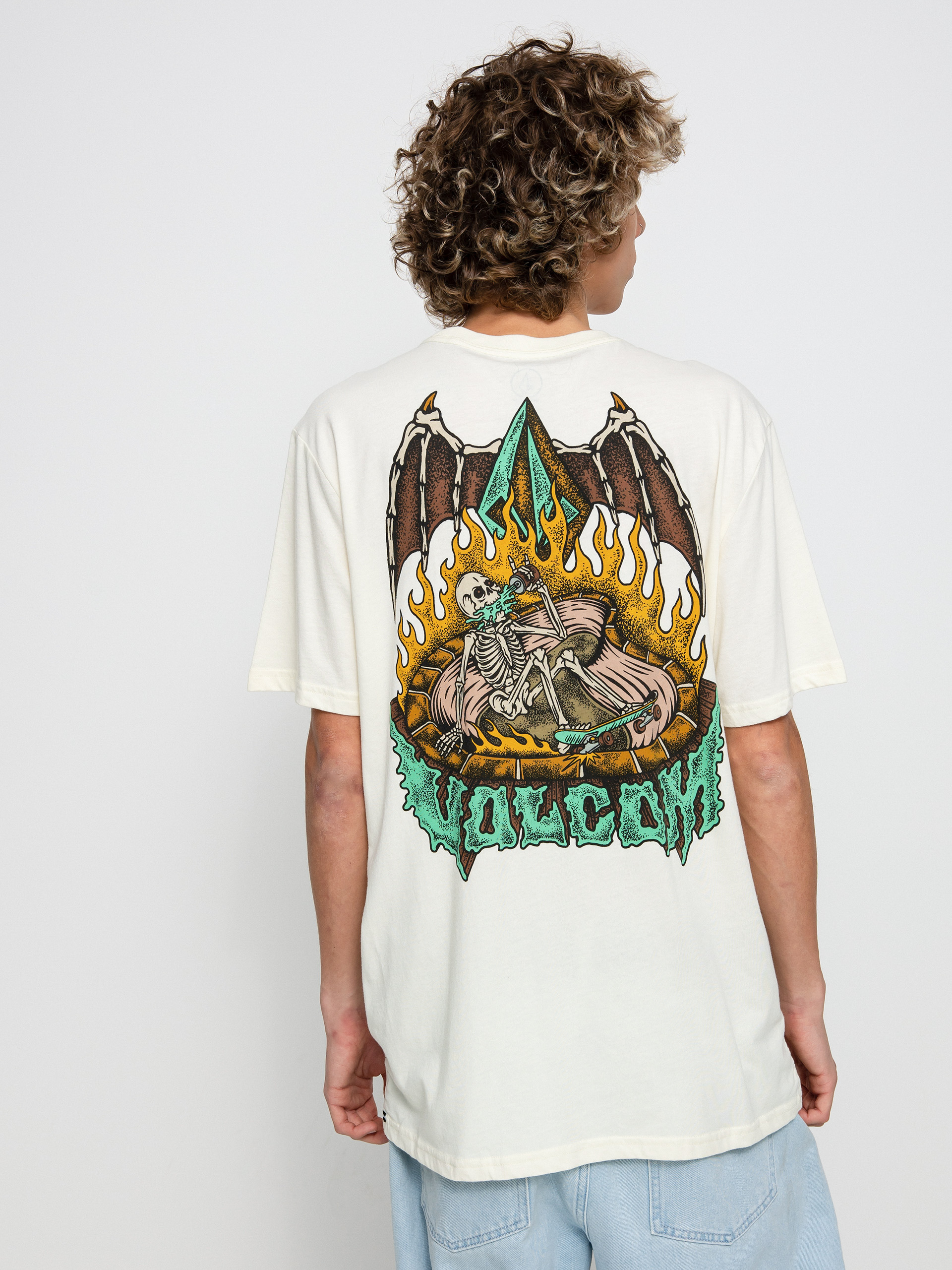 T-shirt Volcom Hessian (off white)