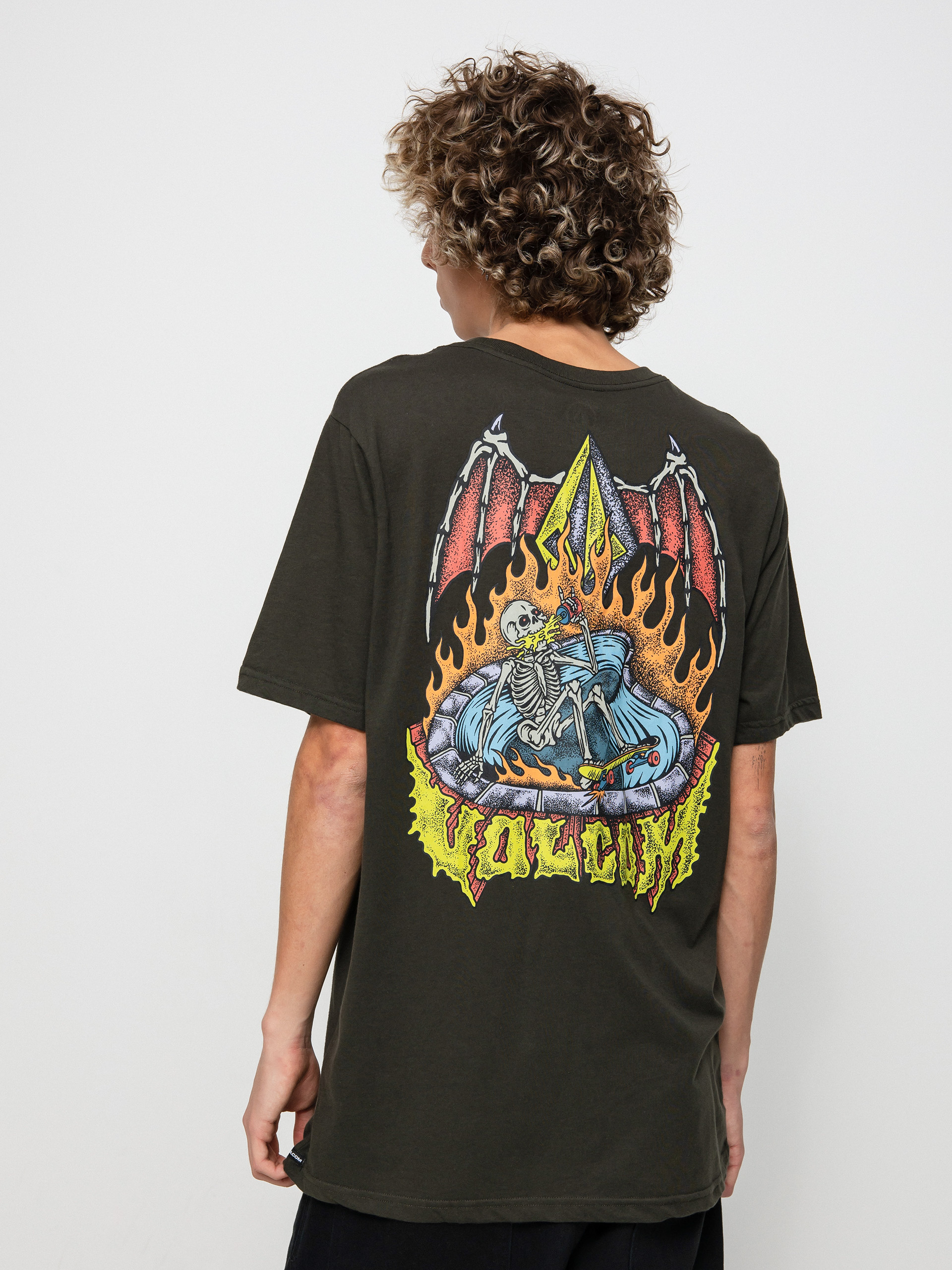 T-shirt Volcom Hessian (washed black)