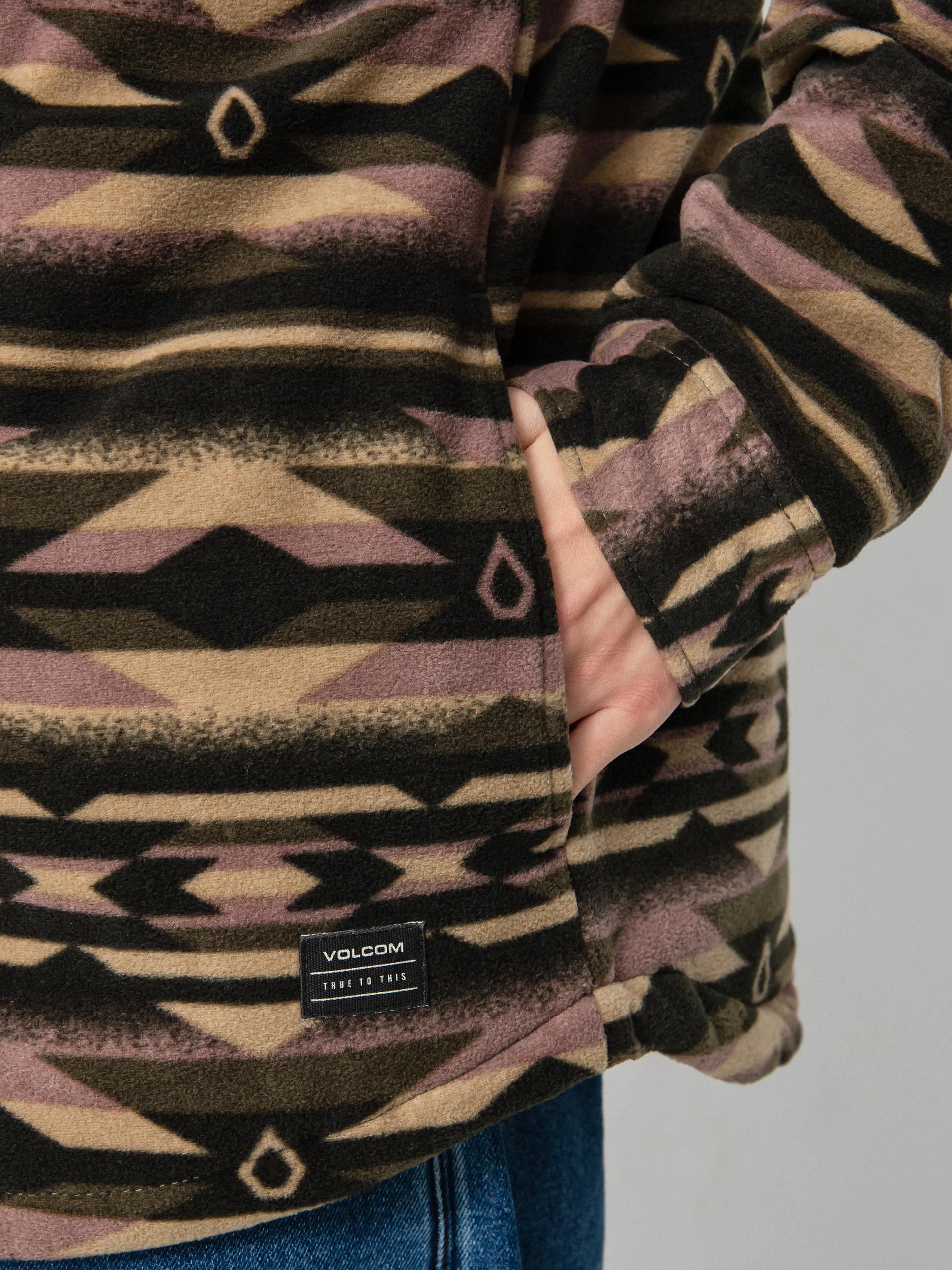 Koszula Volcom Bowered Fleece Ls (military)