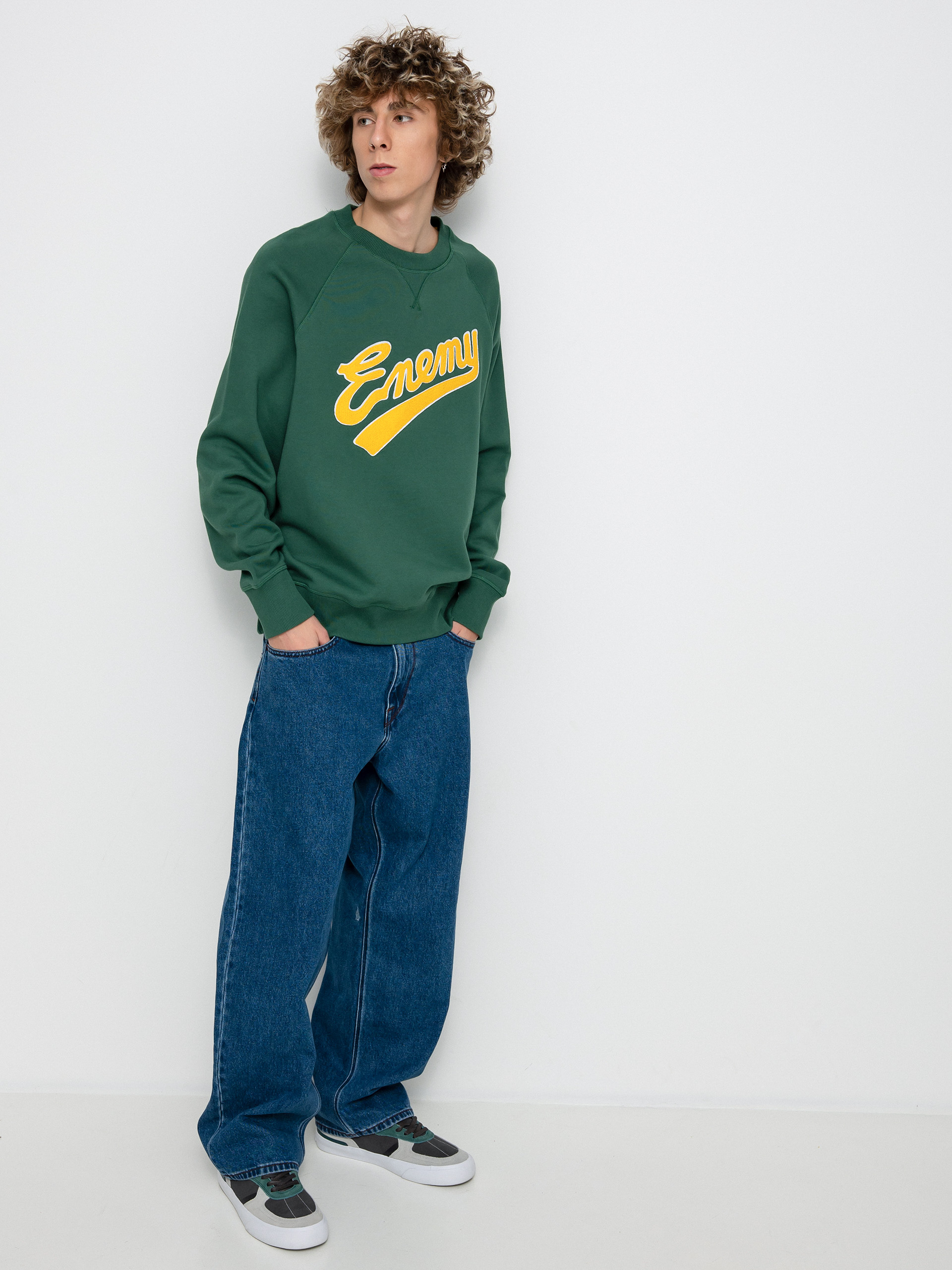 Bluza Element Pexe Crest Crew (sequoia green)