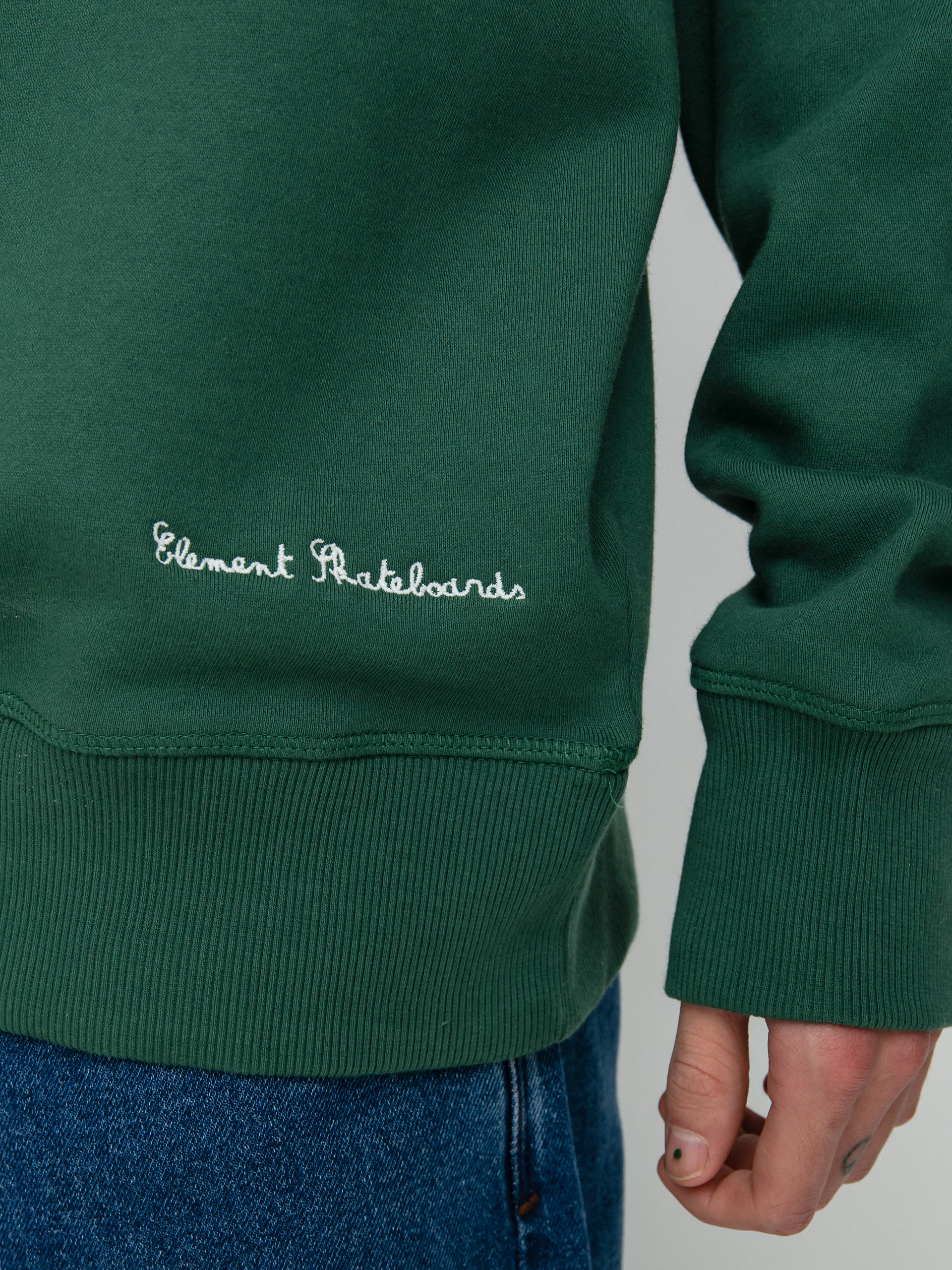 Bluza Element Pexe Crest Crew (sequoia green)