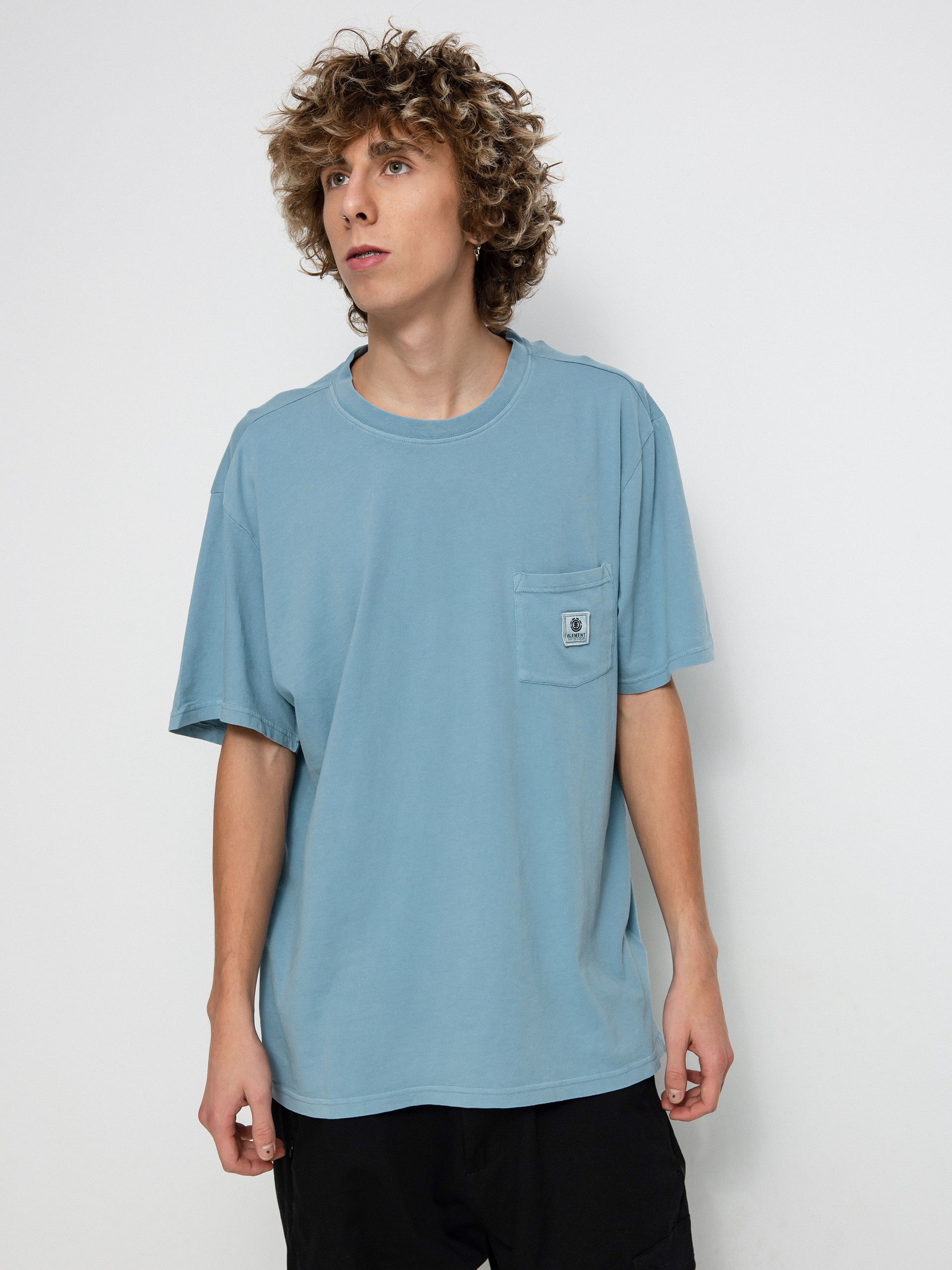 T-shirt Element Basic Pocket (ashley blue)
