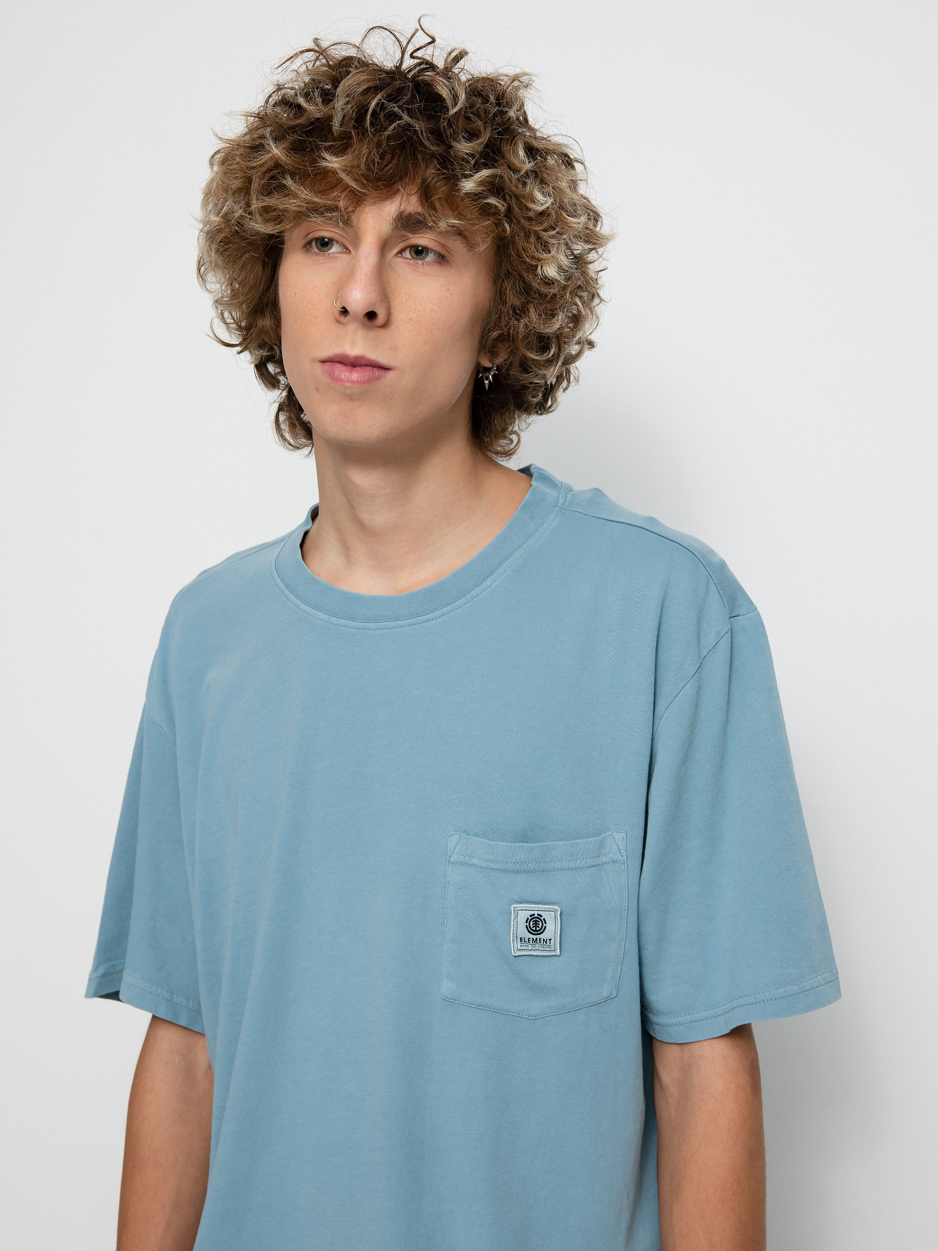 T-shirt Element Basic Pocket (ashley blue)