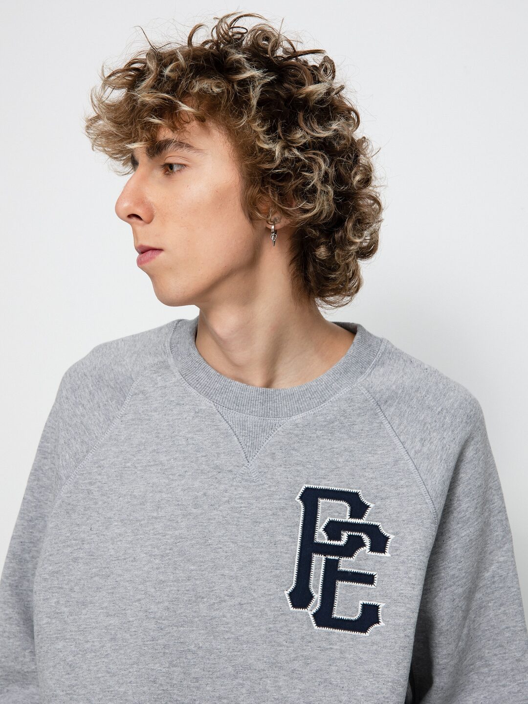 Bluza Element Pexe Crest Crew (grey heather)