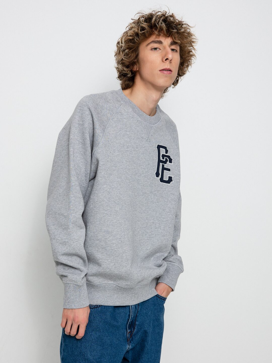 Bluza Element Pexe Crest Crew (grey heather)
