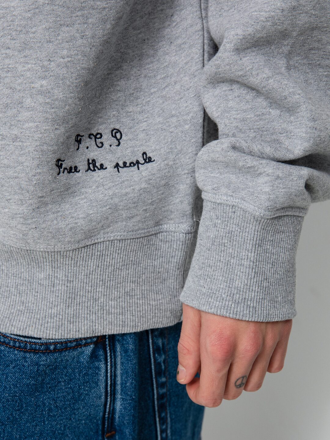 Bluza Element Pexe Crest Crew (grey heather)