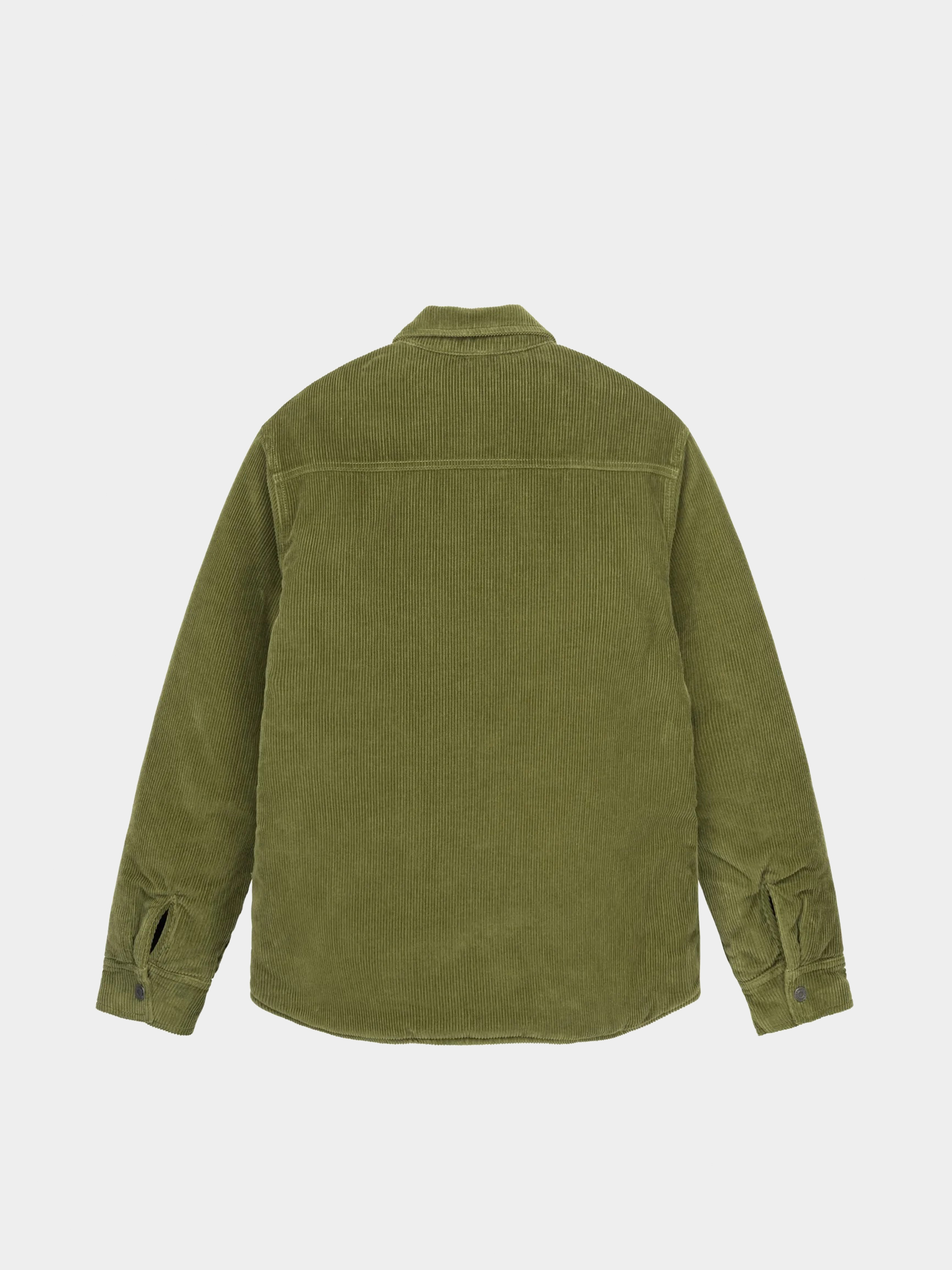 Kurtka Stussy Cord Quilted Overshirt (olive)