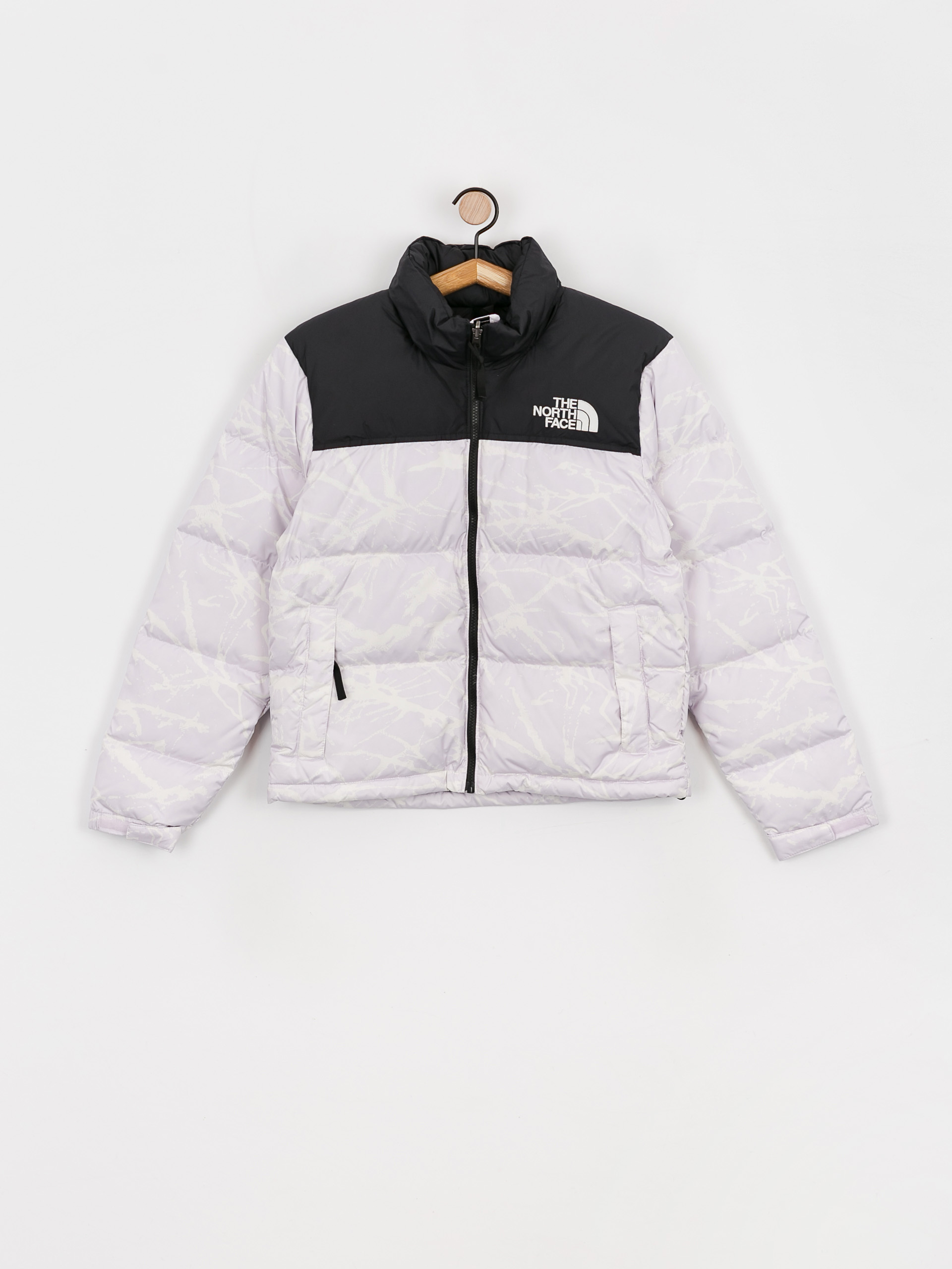Kurtka The North Face Printed 1996 Retro Nuptse Wmn (lavender fog mountain splatter print)