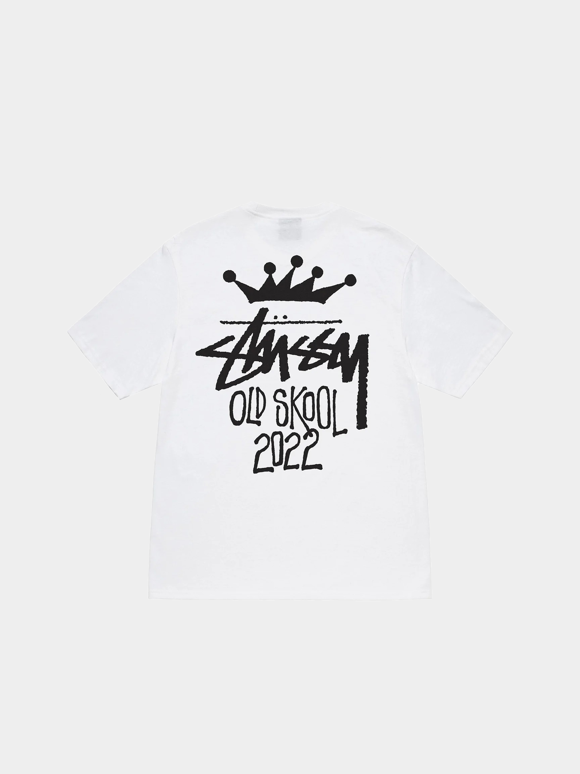 T-shirt Stussy Old Skool 22 (white)