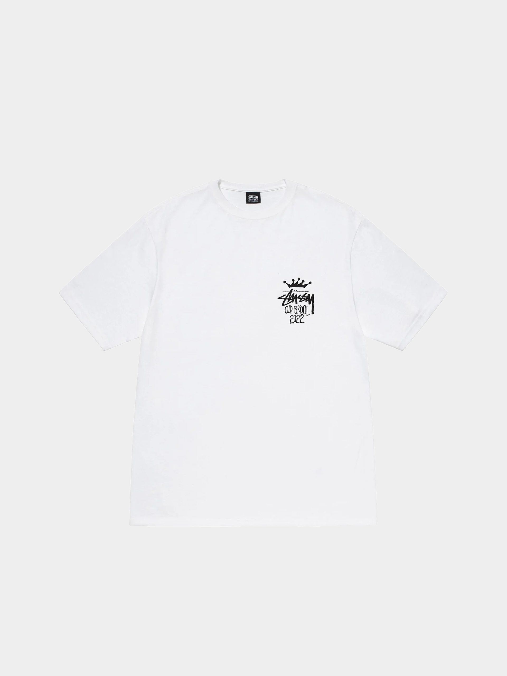 T-shirt Stussy Old Skool 22 (white)