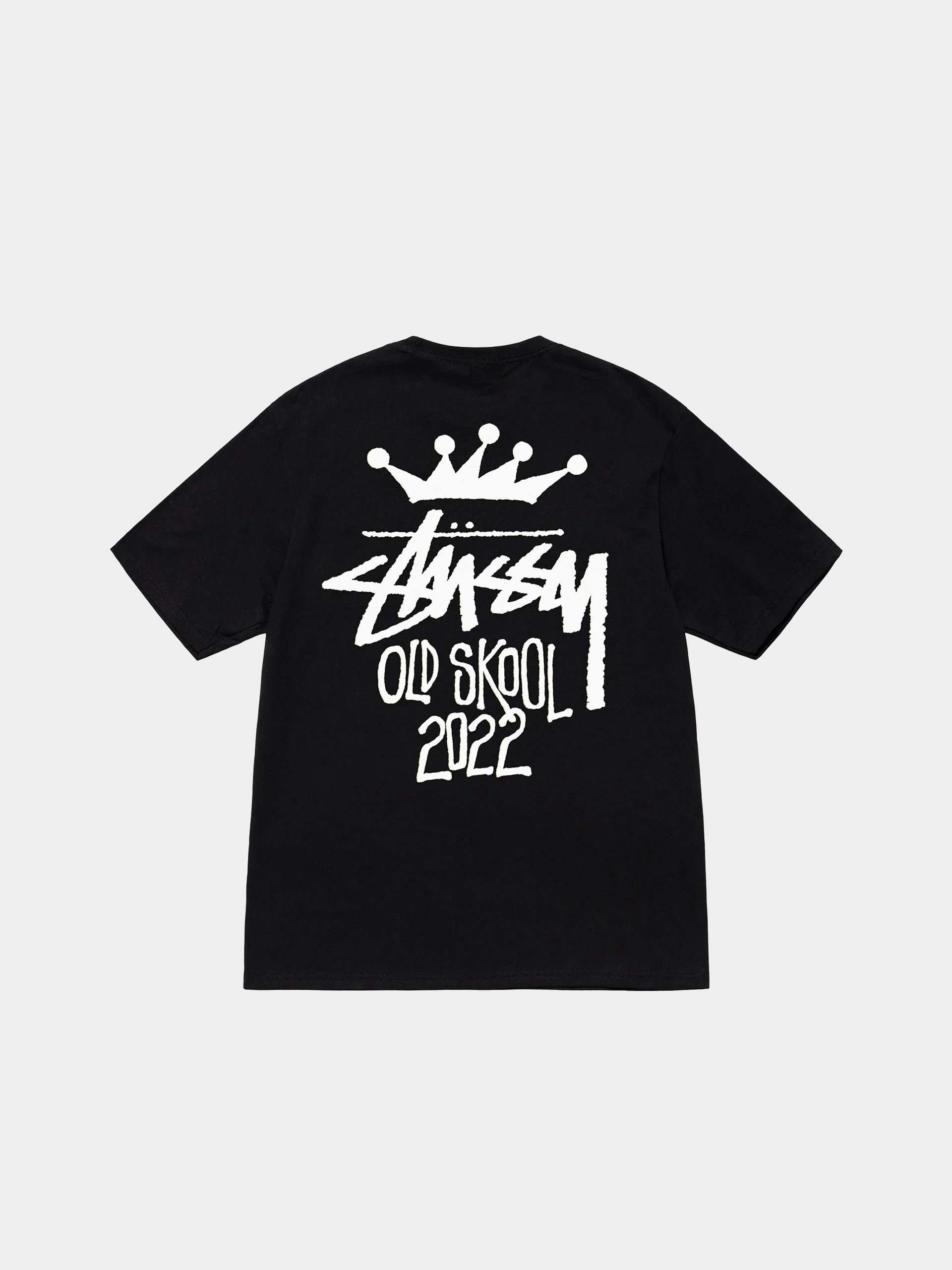 T-shirt Stussy Old Skool 22 (black)