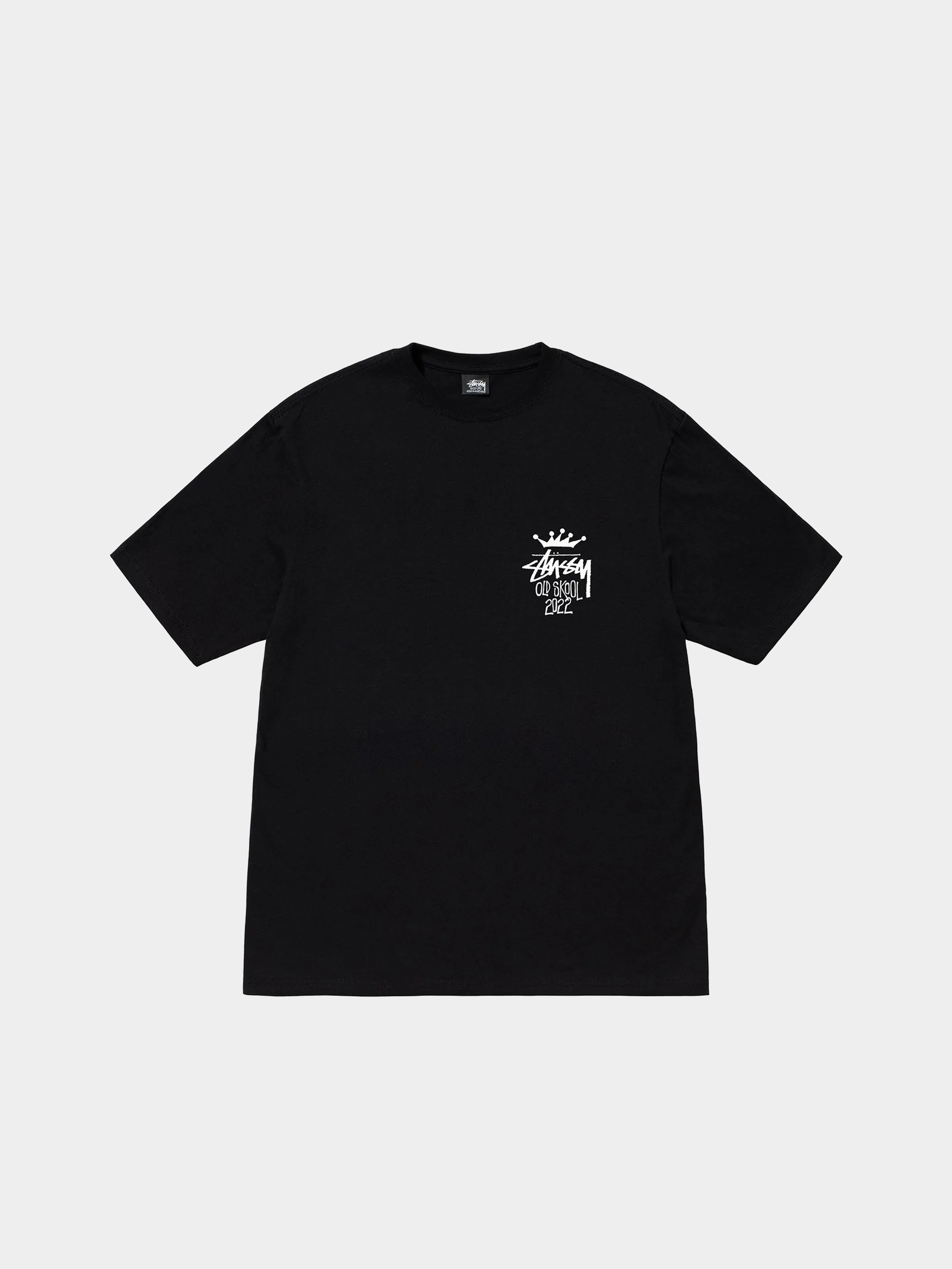 T-shirt Stussy Old Skool 22 (black)